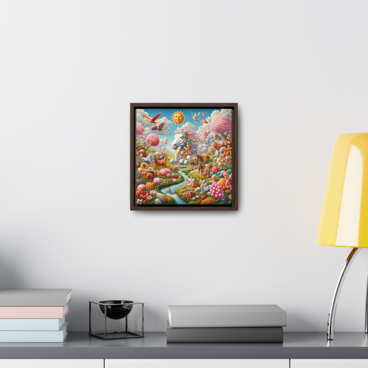 Framed Gallery Canvas Wrap - Spring 138