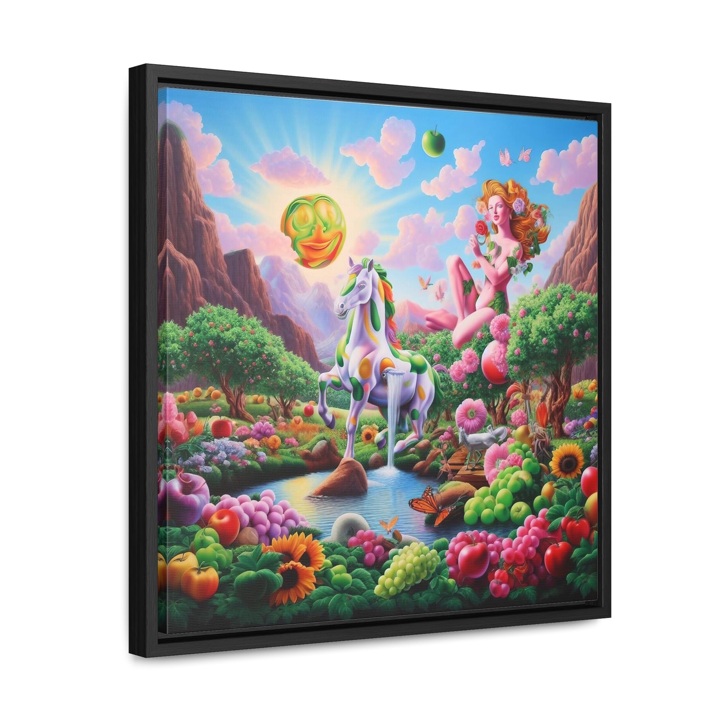 Framed Gallery Canvas Wrap - Spring 114