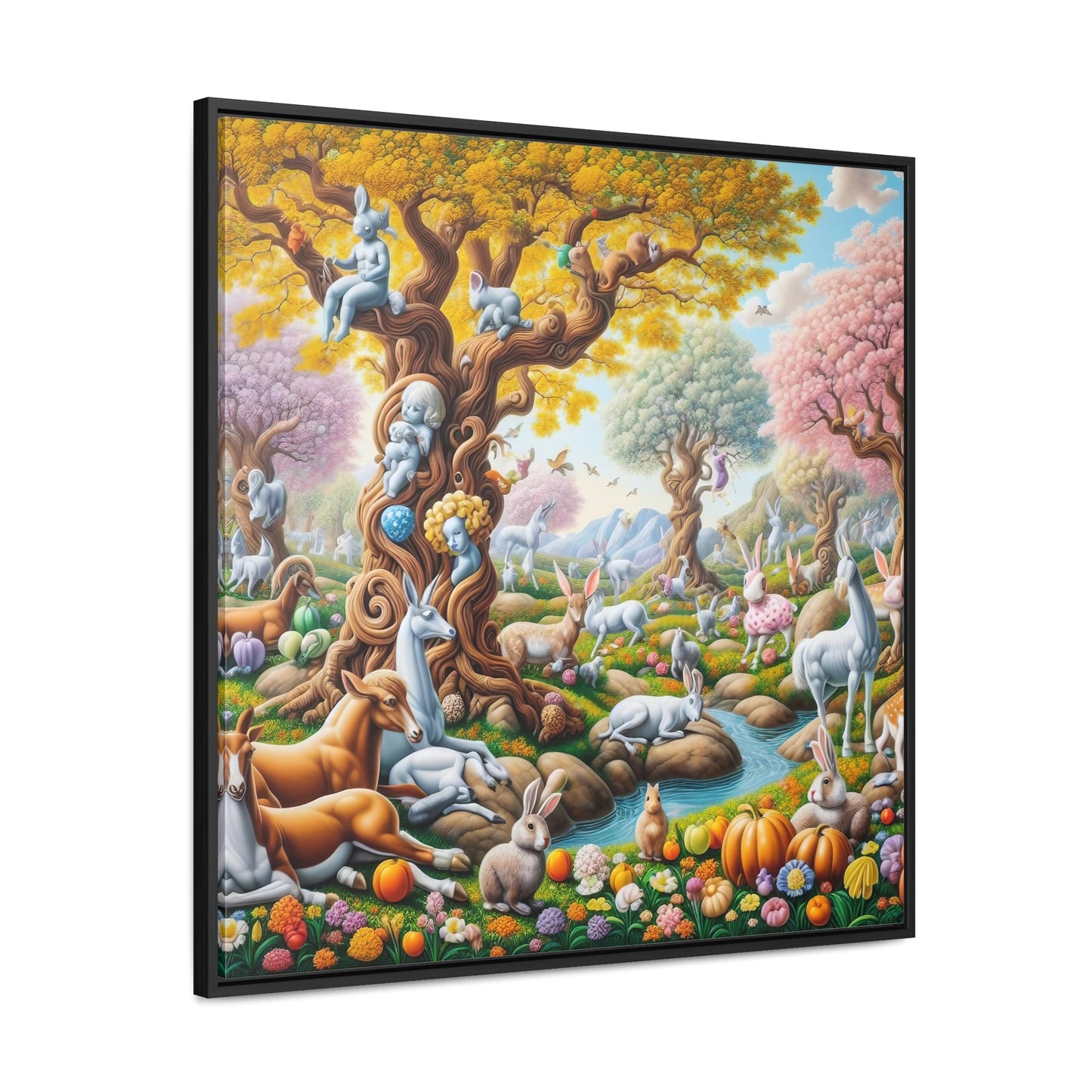 Framed Gallery Canvas Wrap - Spring 133