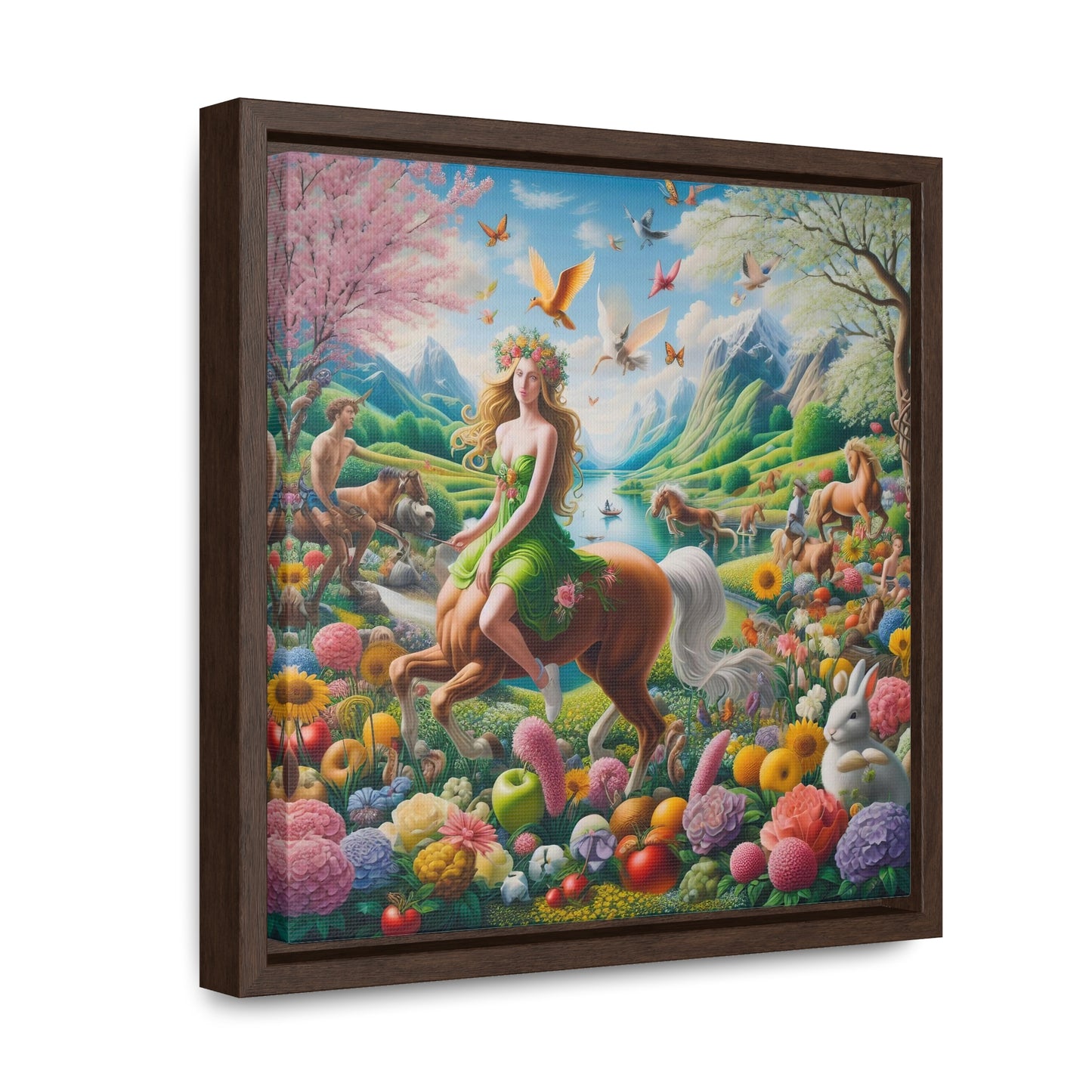 Framed Gallery Canvas Wrap - Spring 9