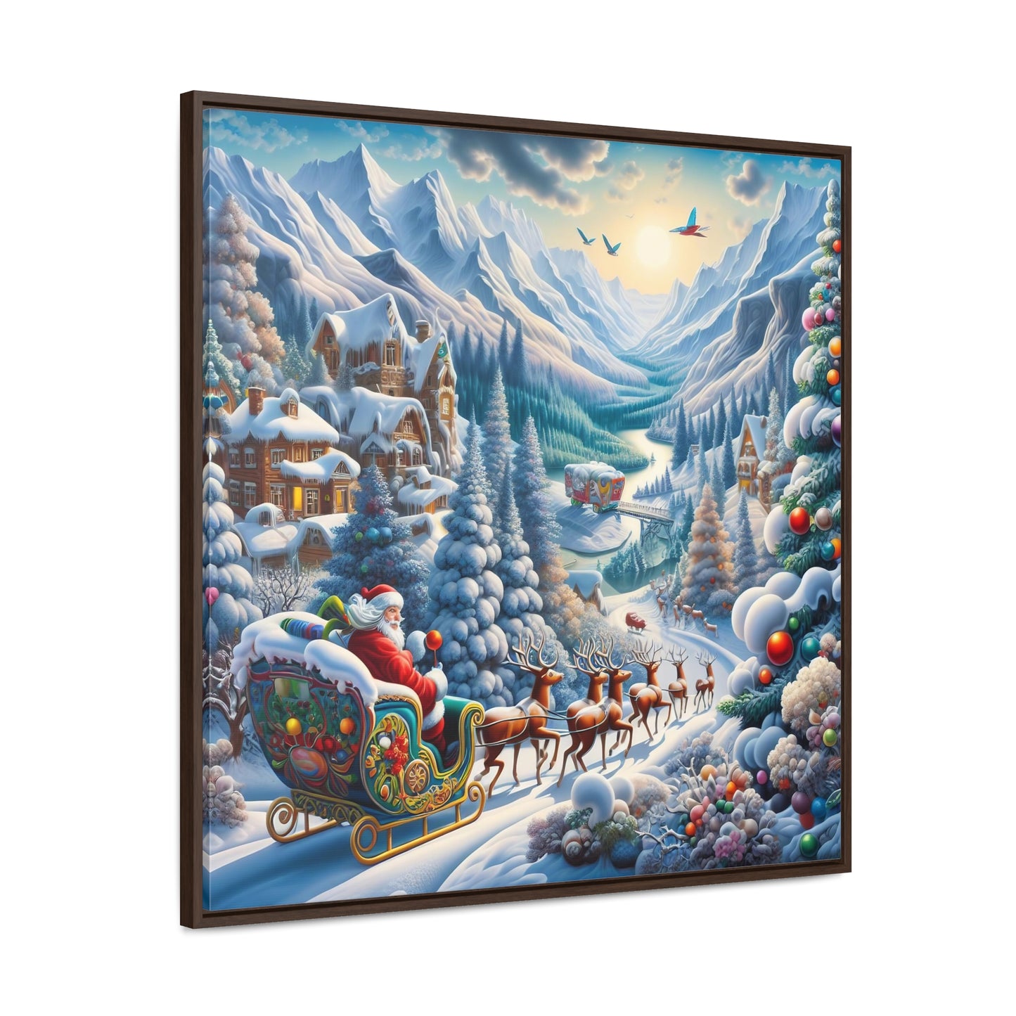 Framed Gallery Canvas Wrap - Winter 113