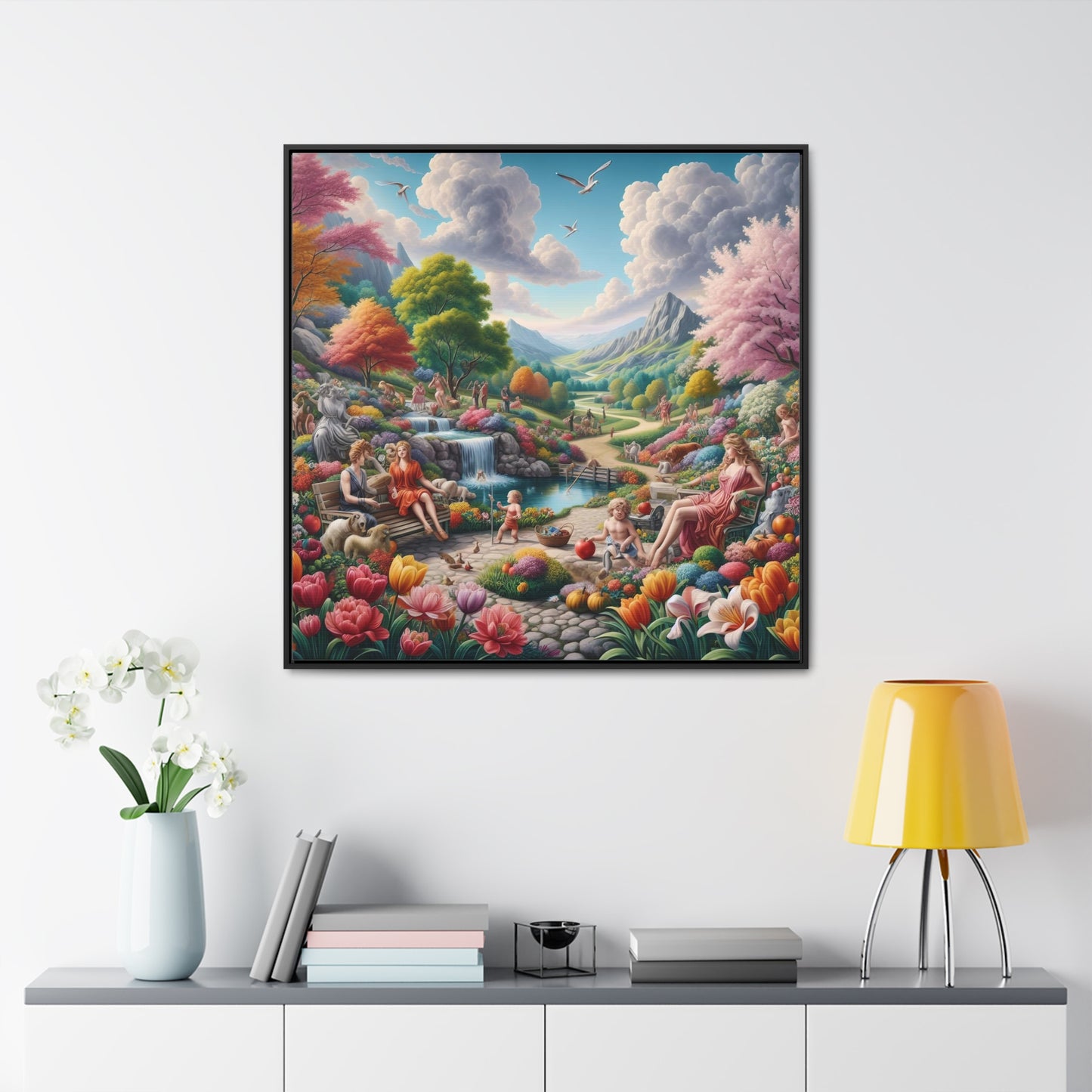 Framed Gallery Canvas Wrap - Spring 20