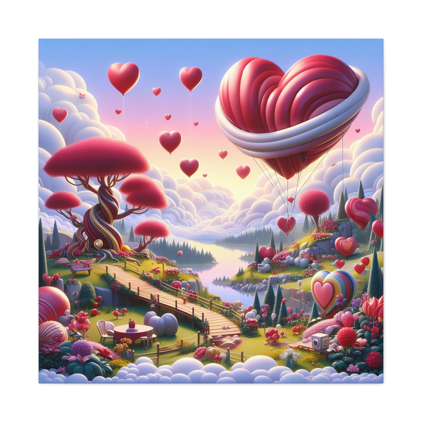 Canvas Gallery Wrap - Valentine's Day 50