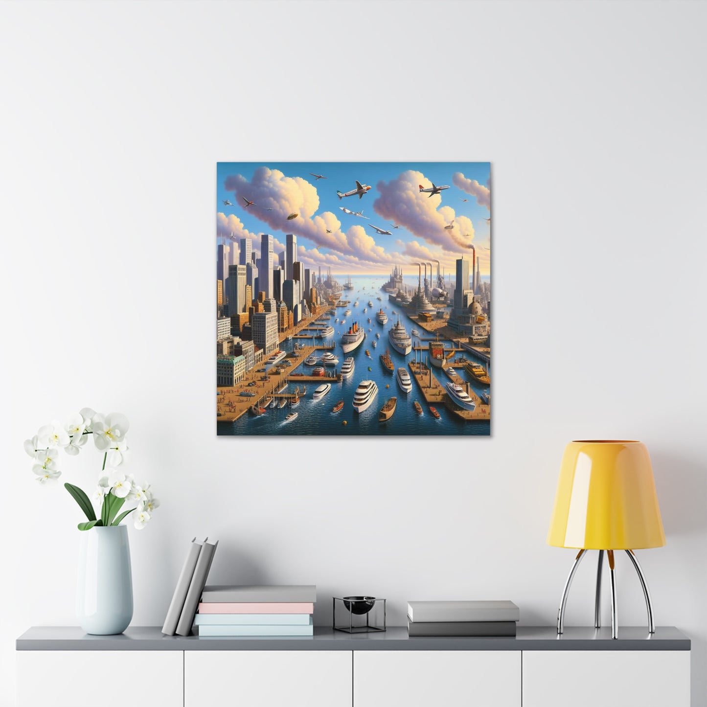 Canvas Gallery Wrap - Harbor 4