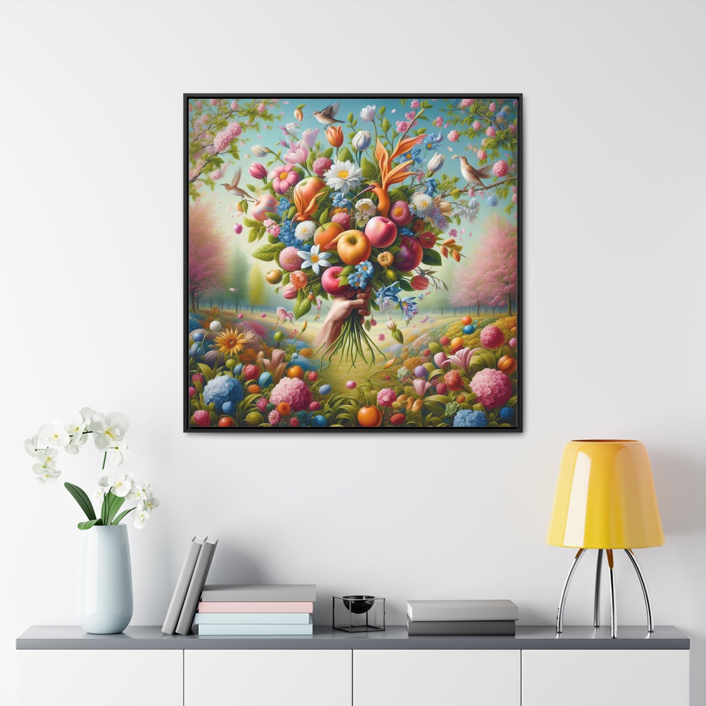 Framed Gallery Canvas Wrap - Spring 39