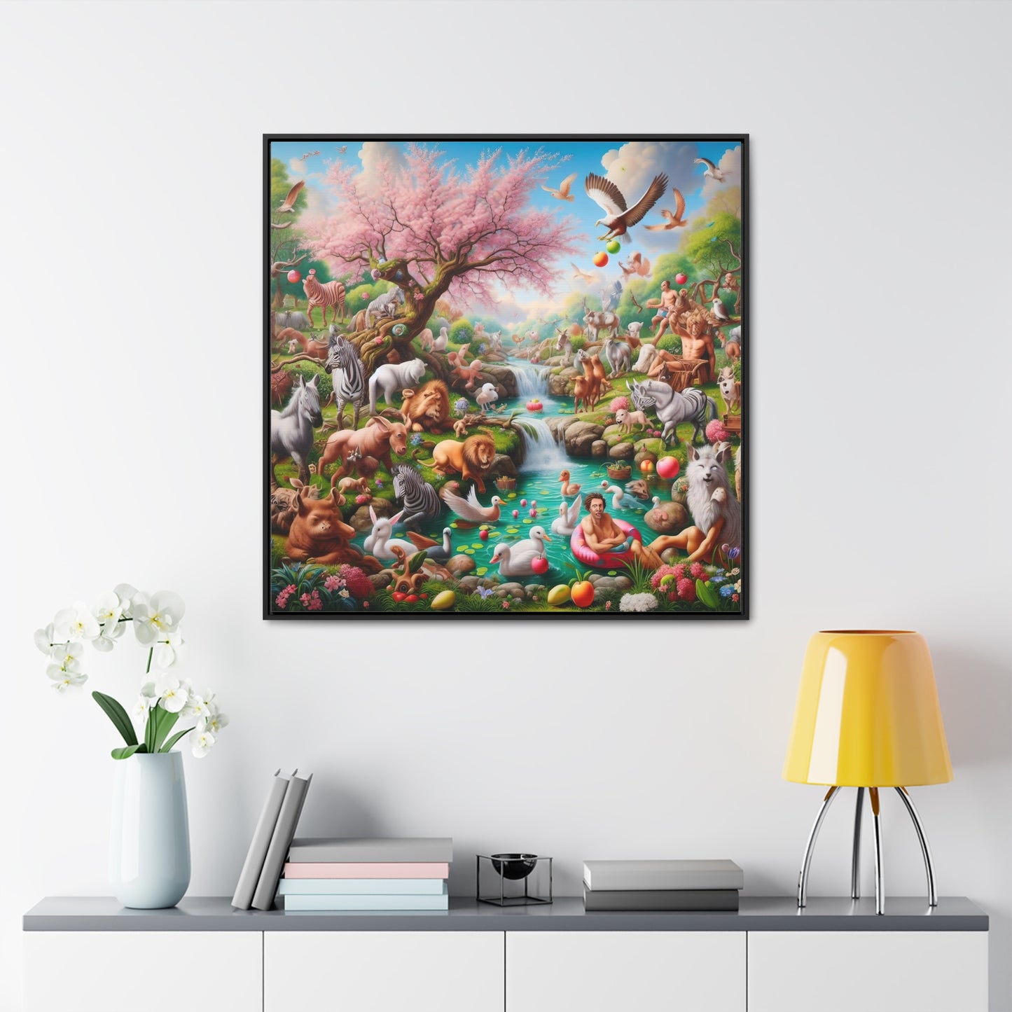 Framed Gallery Canvas Wrap - Spring 2