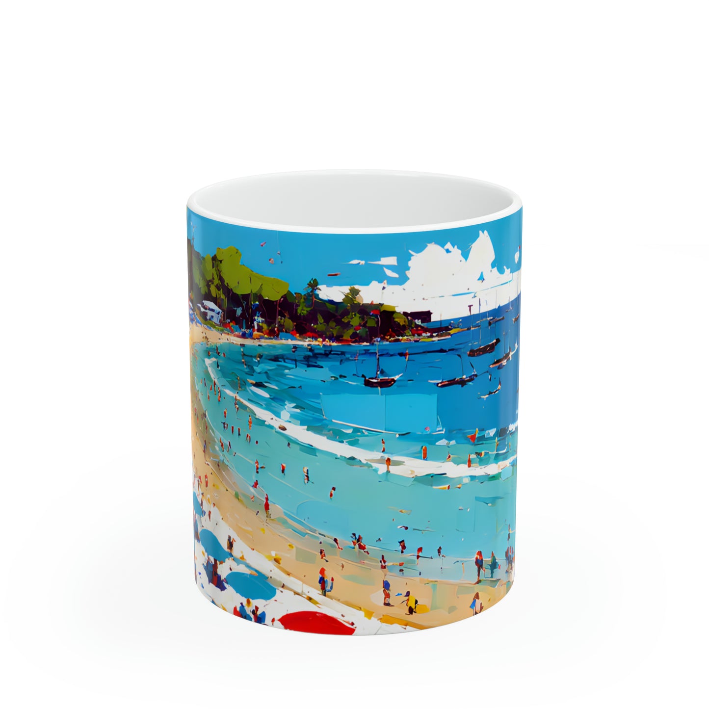 Ceramic Mug 11oz - Beach 4001