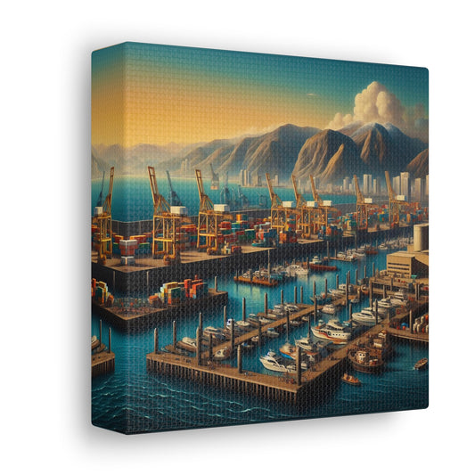 Canvas Gallery Wrap - Harbor 6