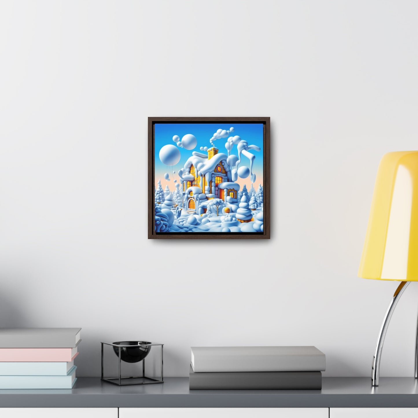 Framed Gallery Canvas Wrap - Winter 111