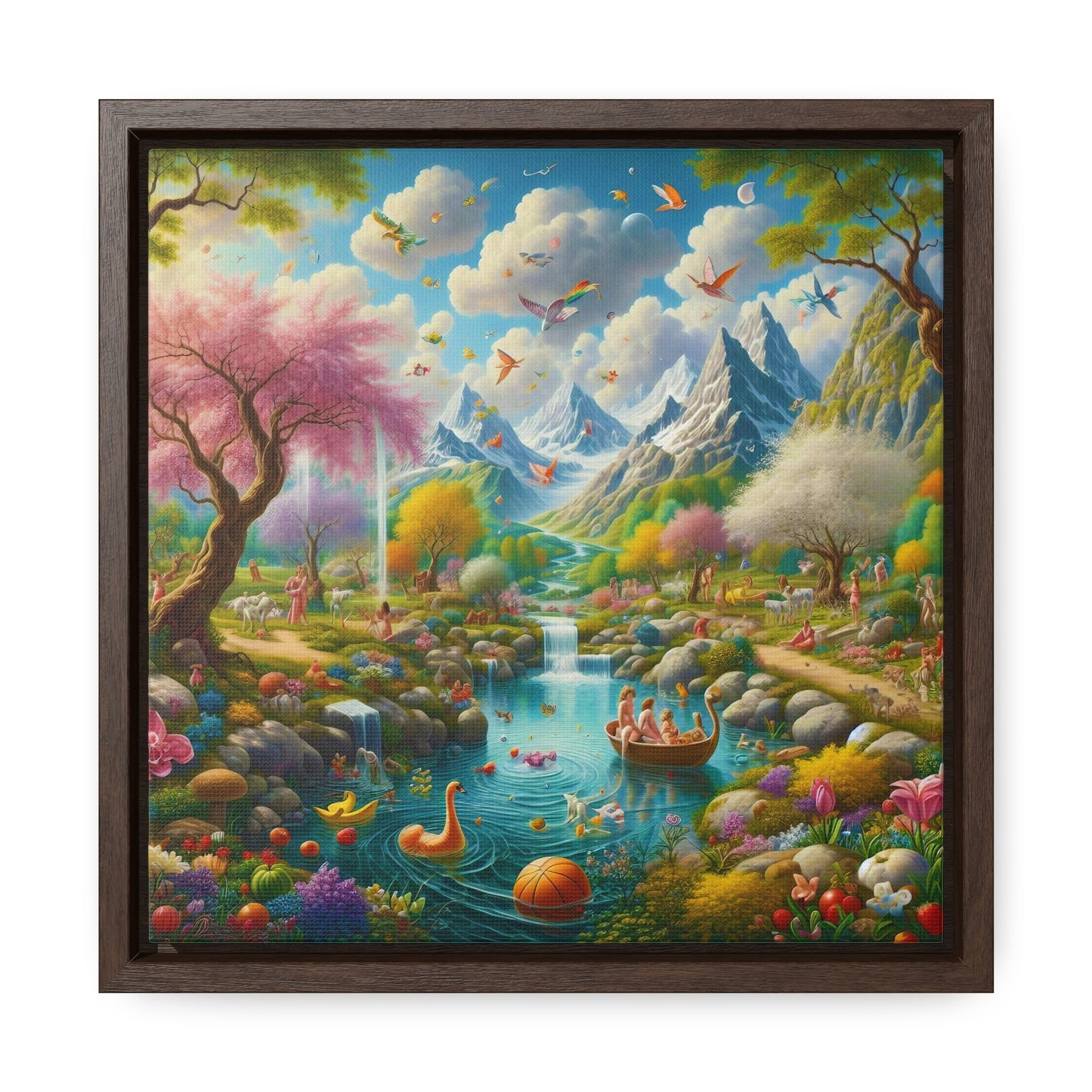 Framed Gallery Canvas Wrap - Spring 30