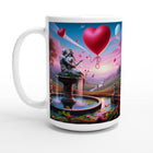 White 15oz Ceramic Mug - Valentine's Day 4