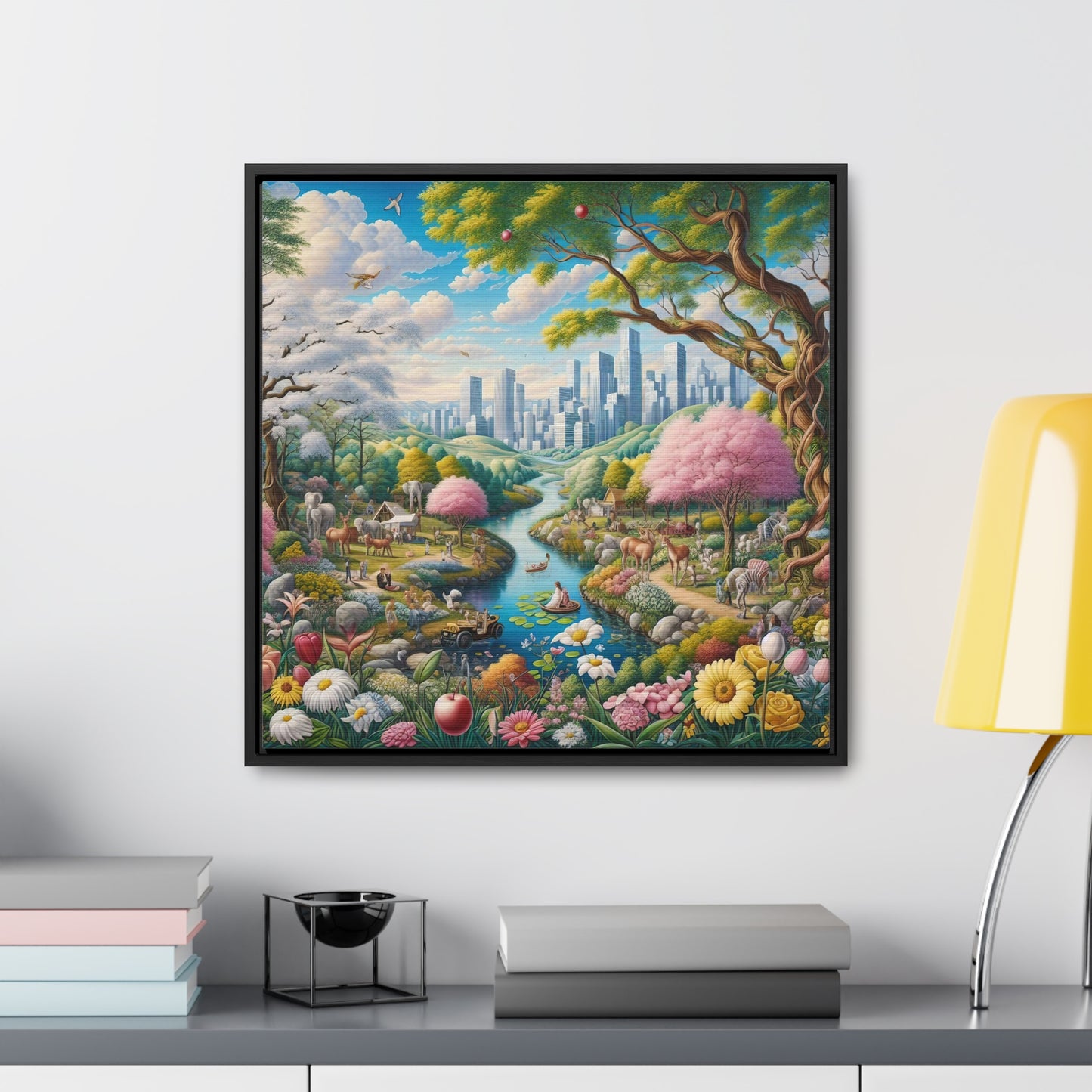 Framed Gallery Canvas Wrap - Spring 27