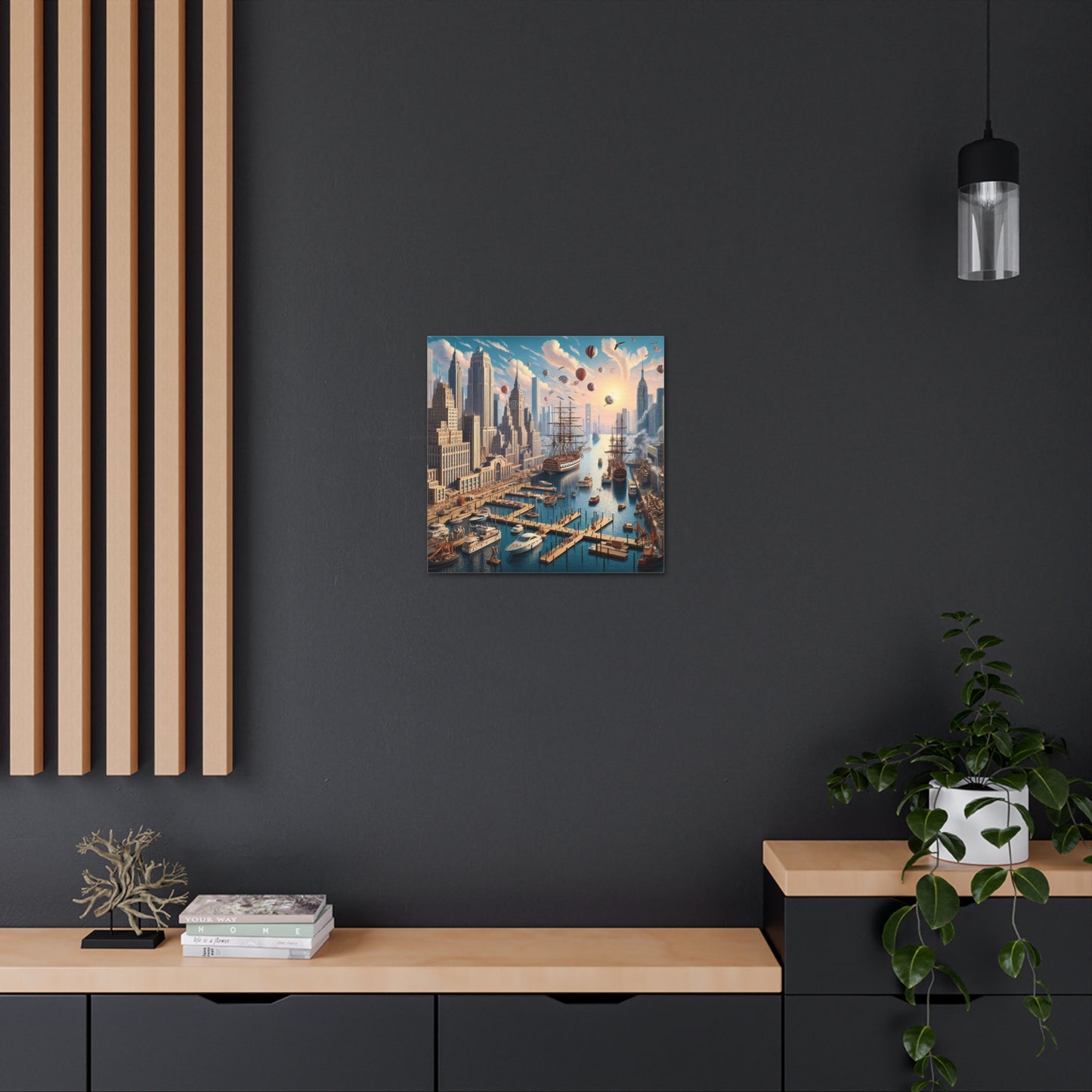 Canvas Gallery Wrap - Harbor 22