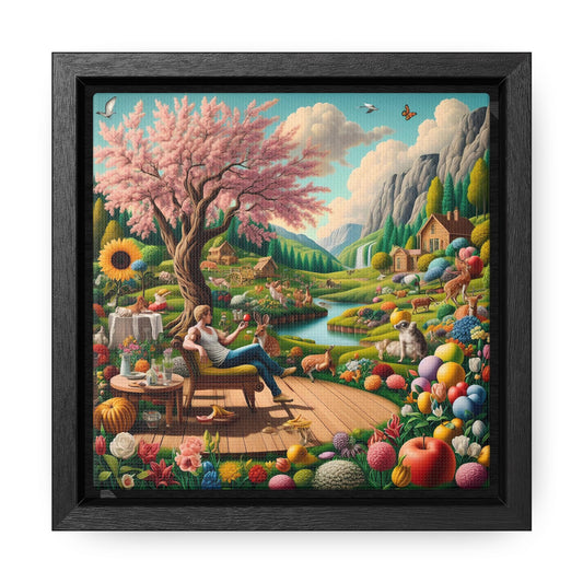 Framed Gallery Canvas Wrap - Spring 13