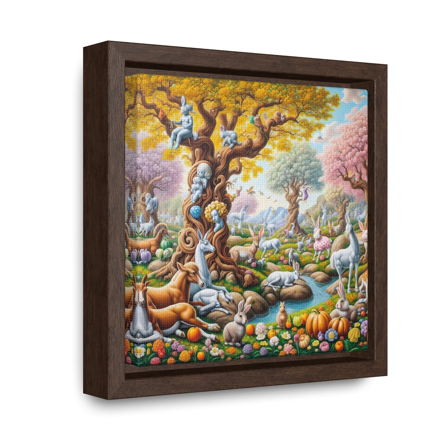 Framed Gallery Canvas Wrap - Spring 133