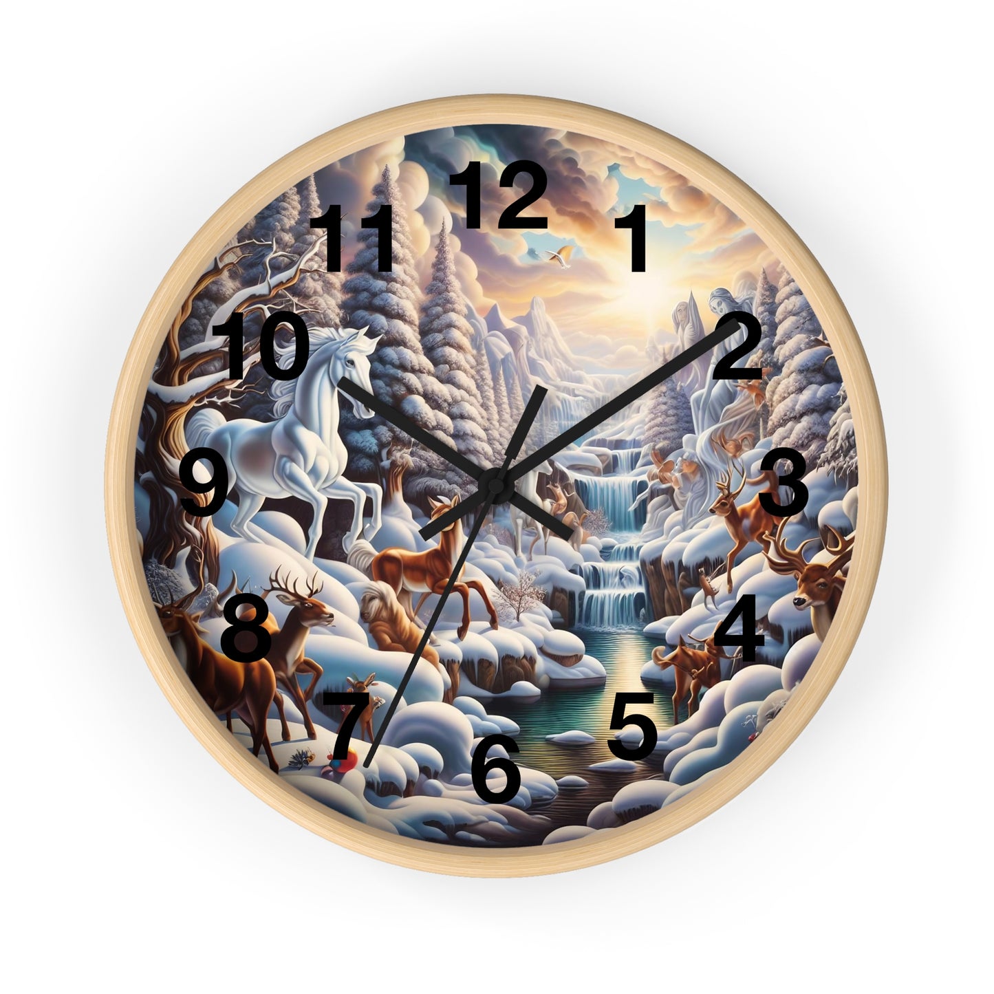 Wall Clock - Winter 116