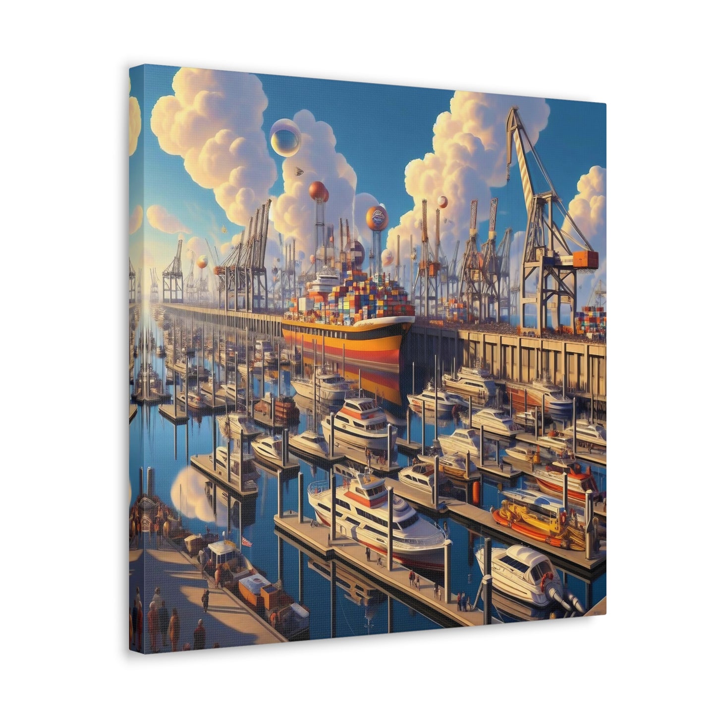 Canvas Gallery Wrap - Harbor 8