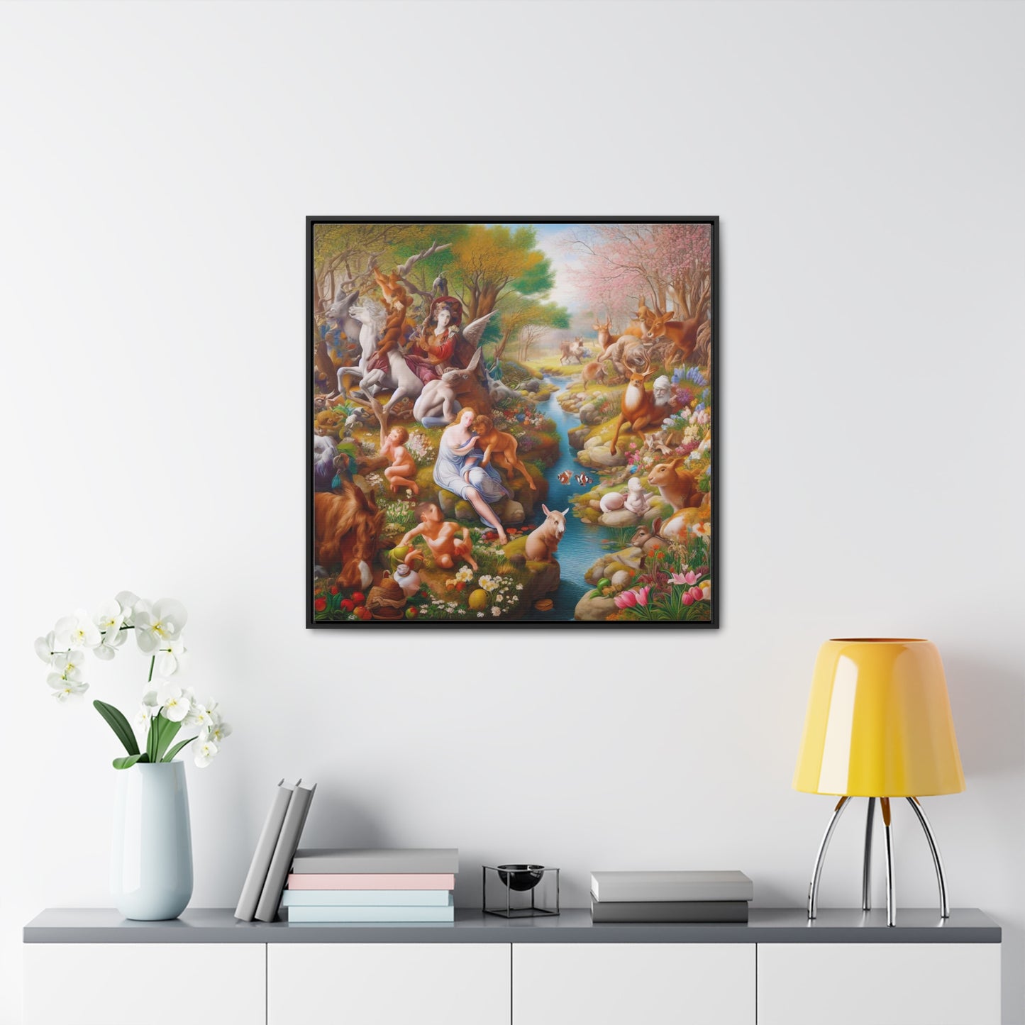 Framed Gallery Canvas Wrap - Spring 111