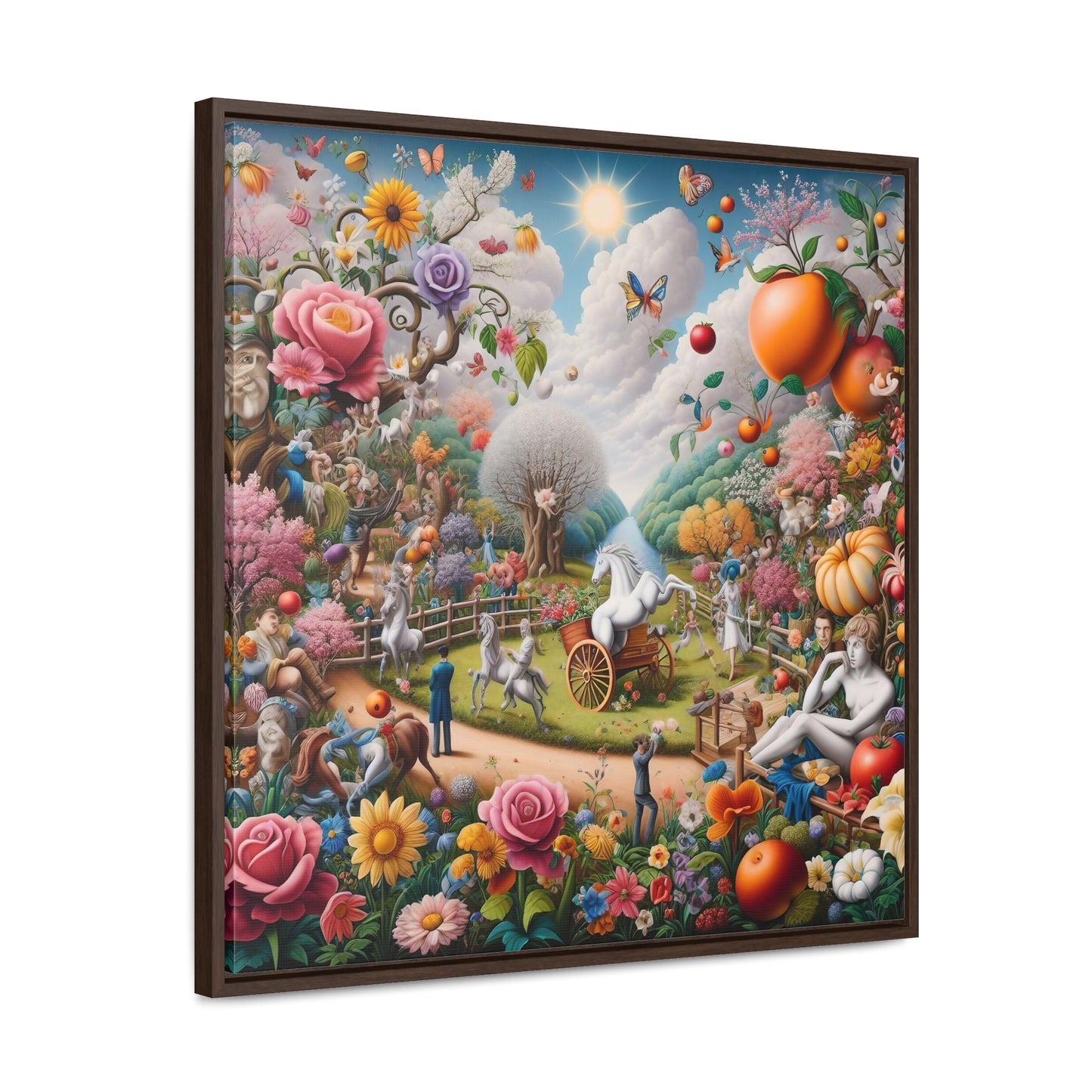 Framed Gallery Canvas Wrap - Spring 8