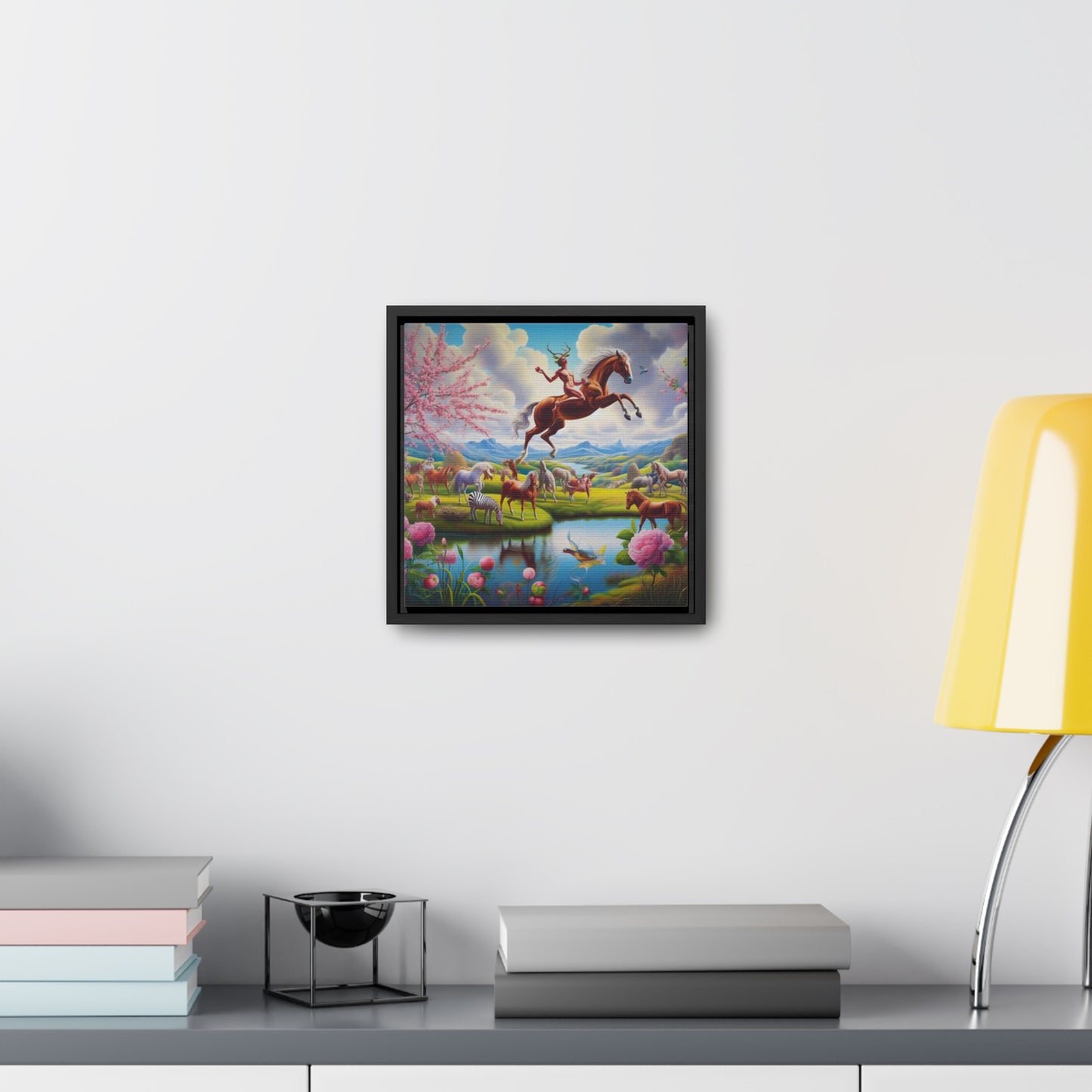 Framed Gallery Canvas Wrap - Spring 118