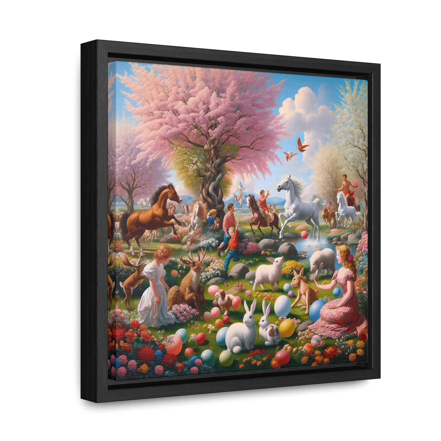 Framed Gallery Canvas Wrap - Spring 43