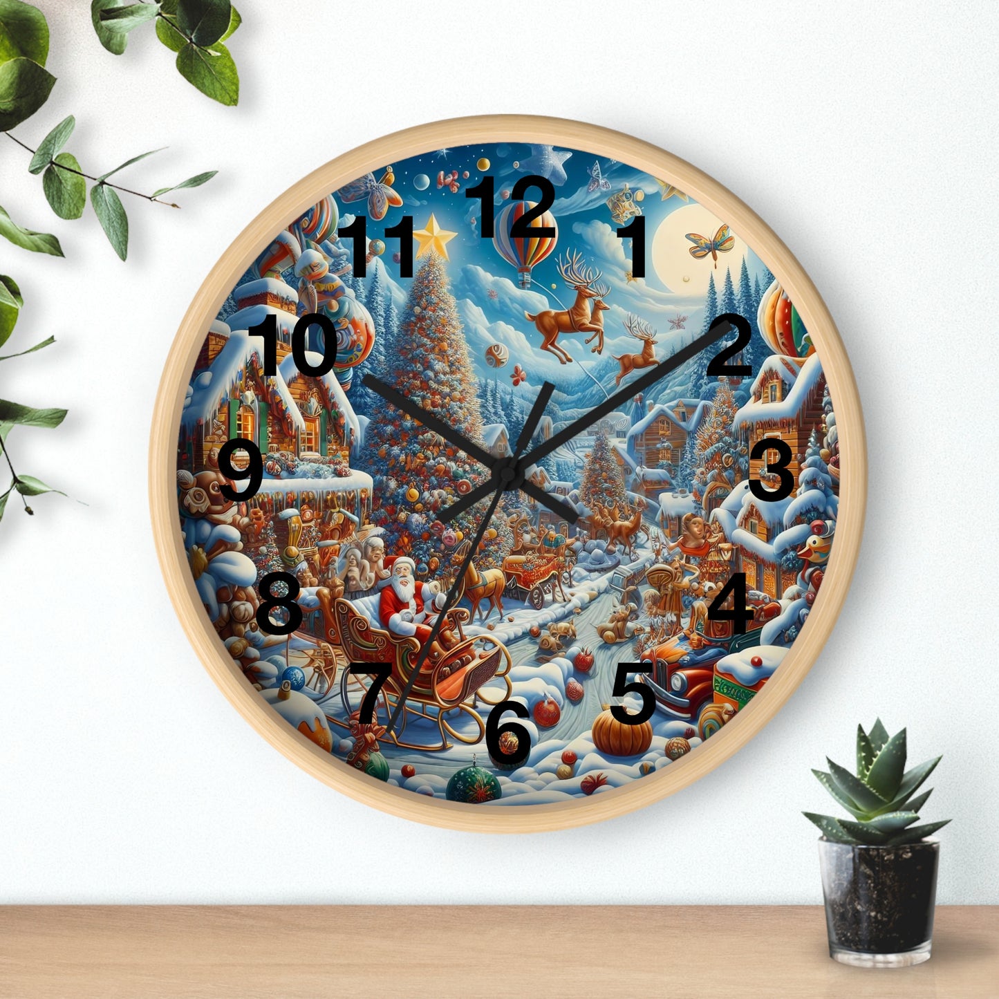 Wall Clock - Winter 103