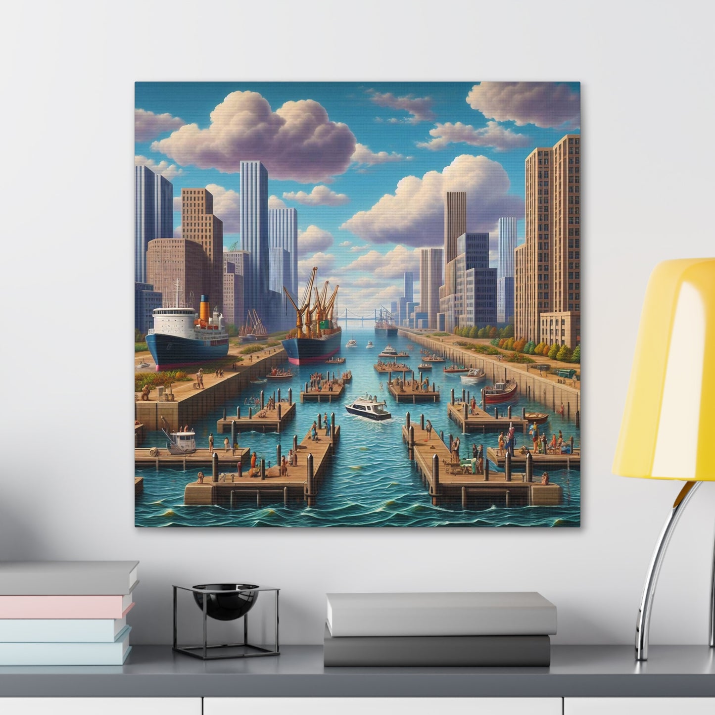 Canvas Gallery Wrap - Harbor 2