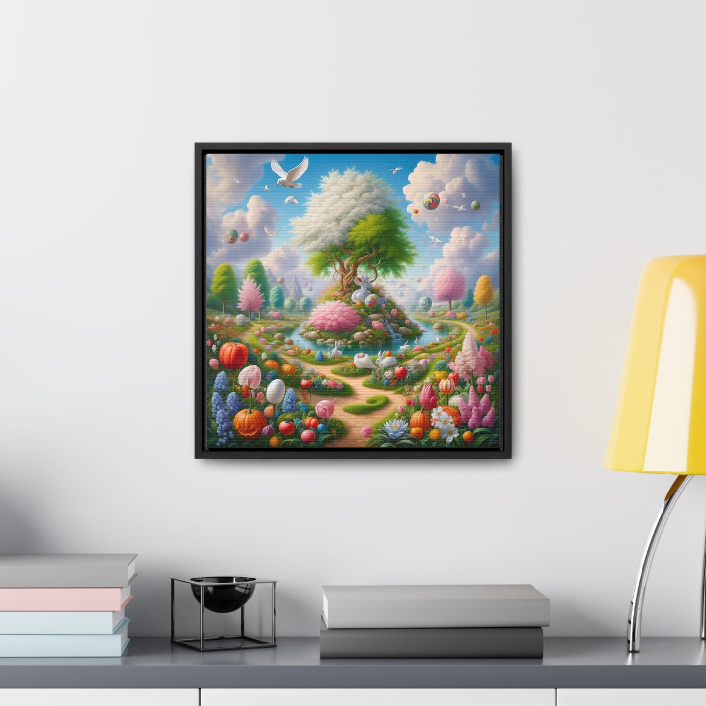 Framed Gallery Canvas Wrap - Spring 42