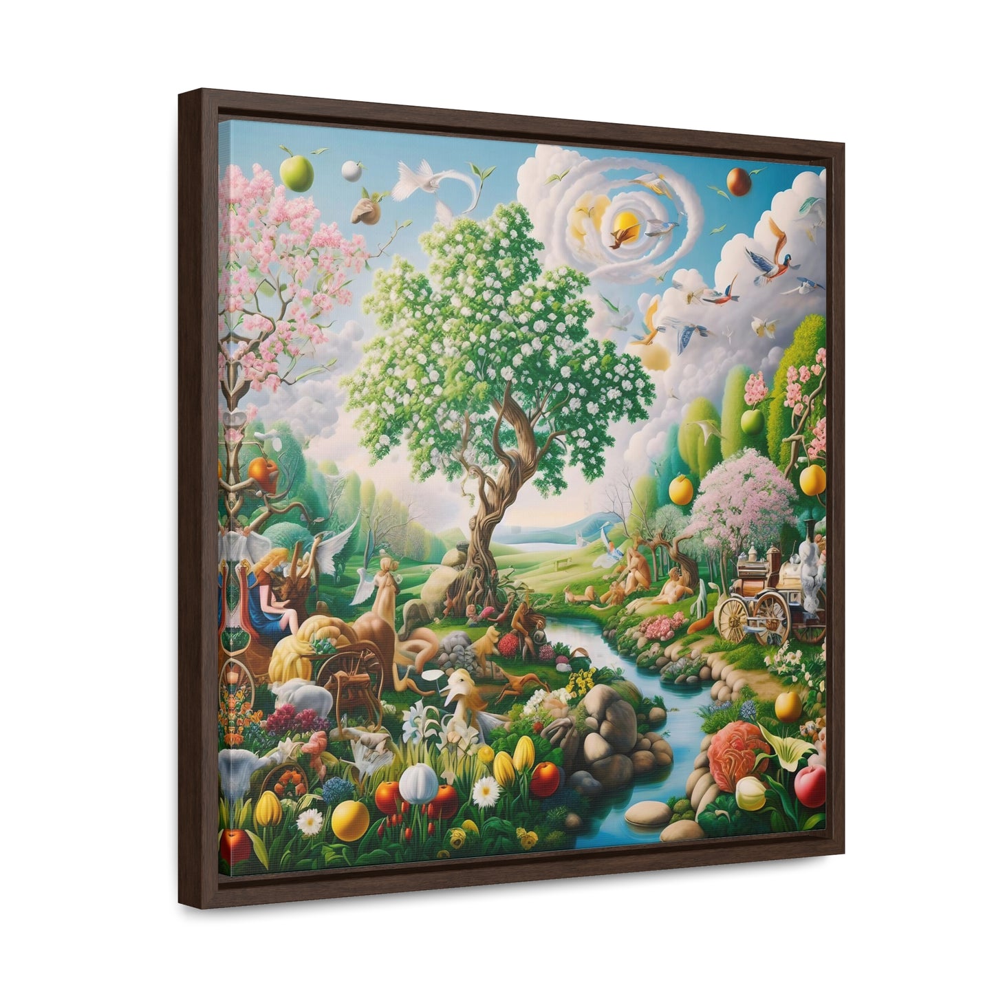 Framed Gallery Canvas Wrap - Spring 34