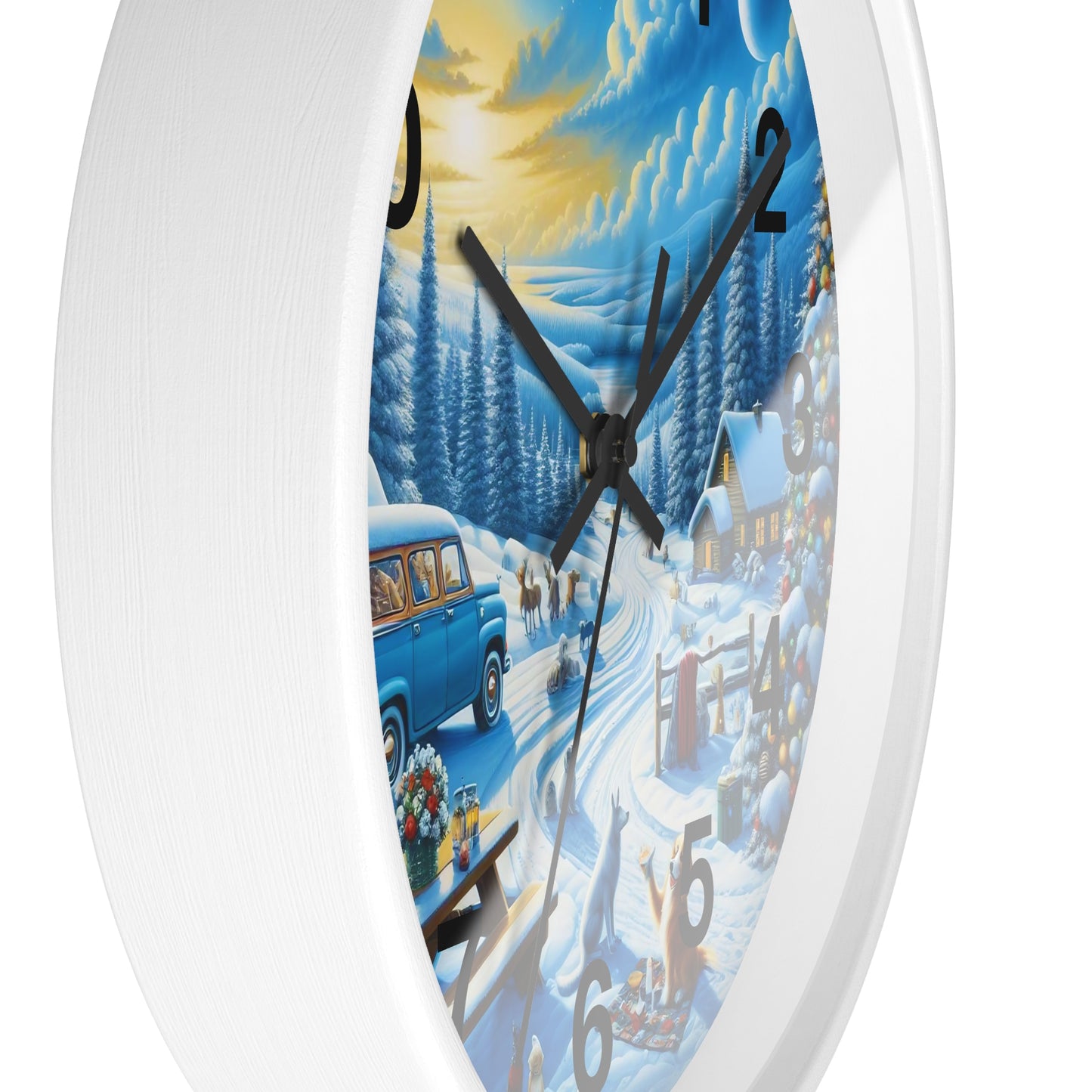 Wall Clock - Winter 110