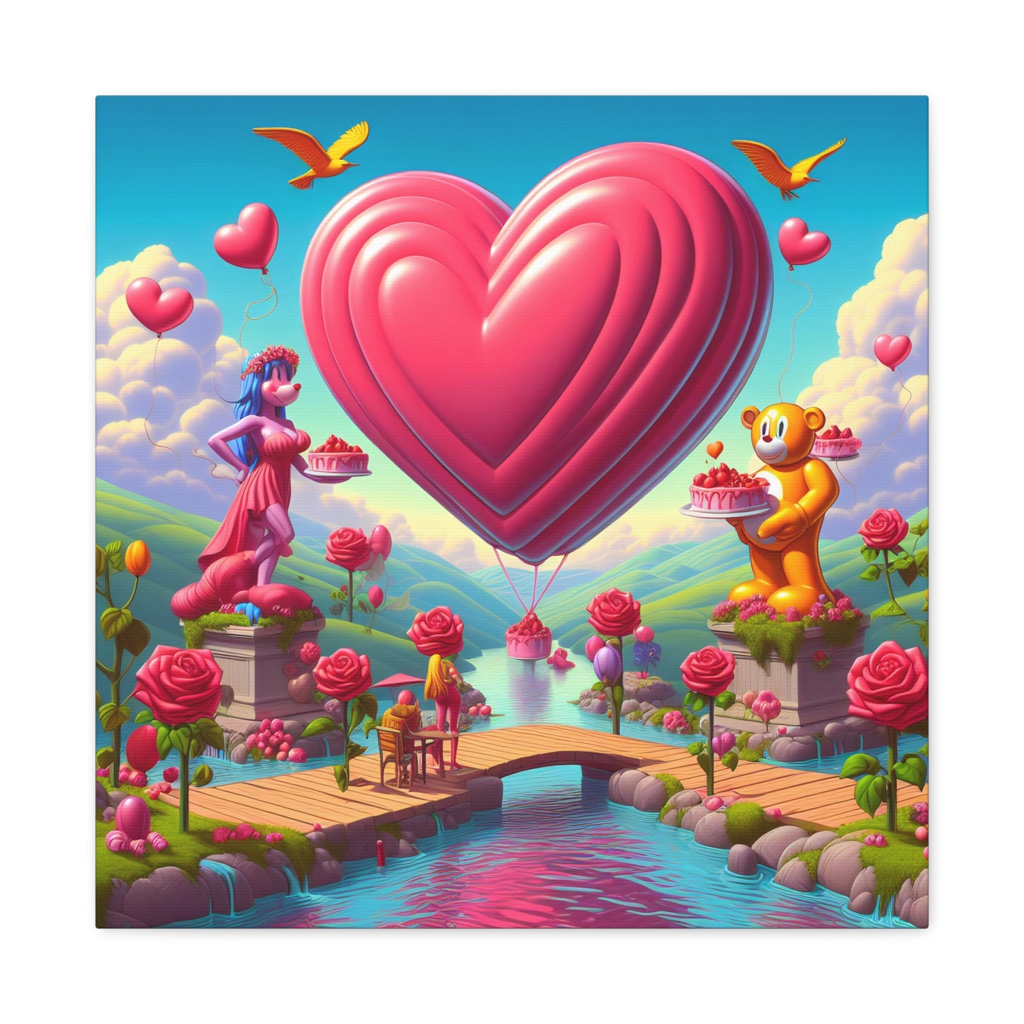 Canvas Gallery Wrap - Valentine's Day 92