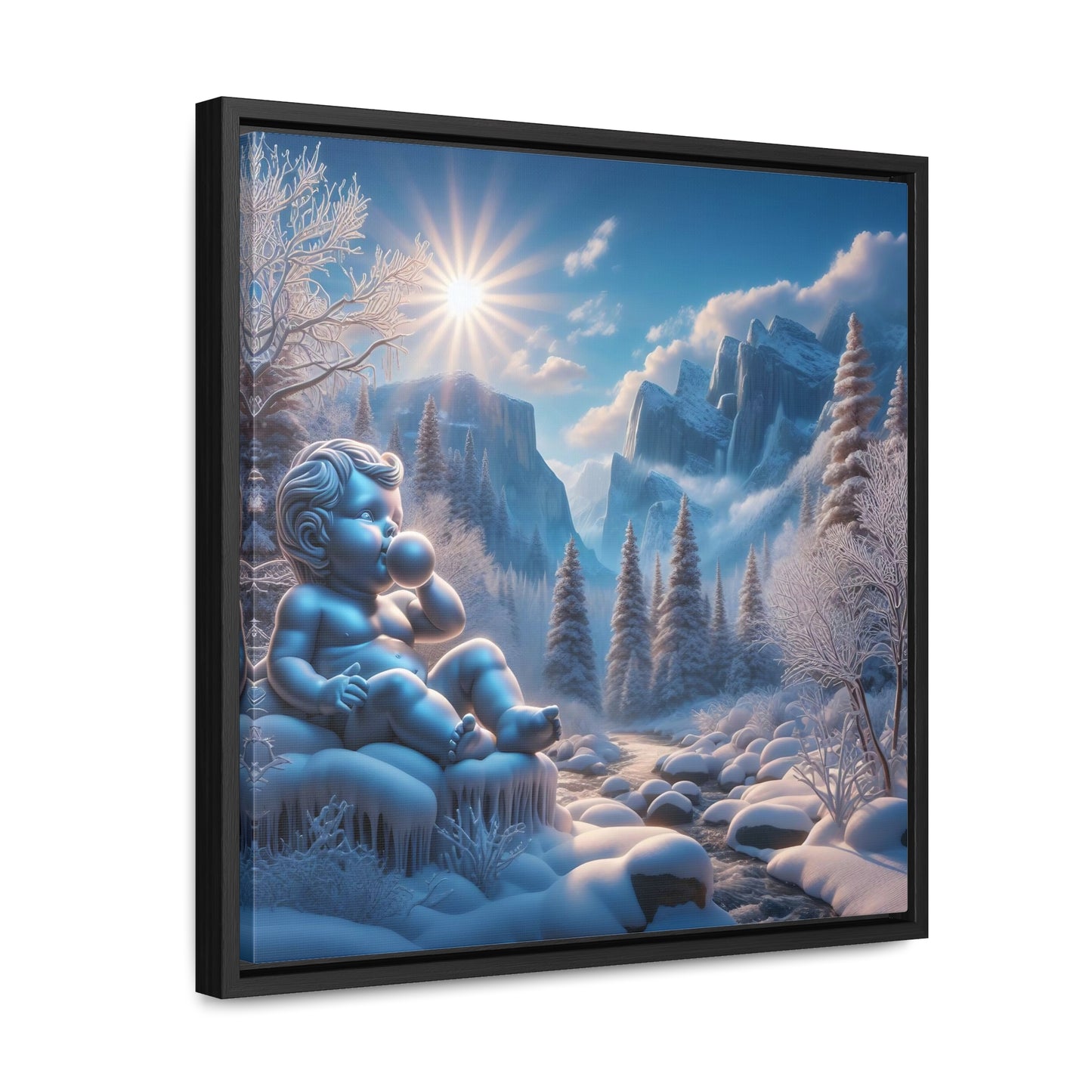 Framed Gallery Canvas Wrap - Winter 119