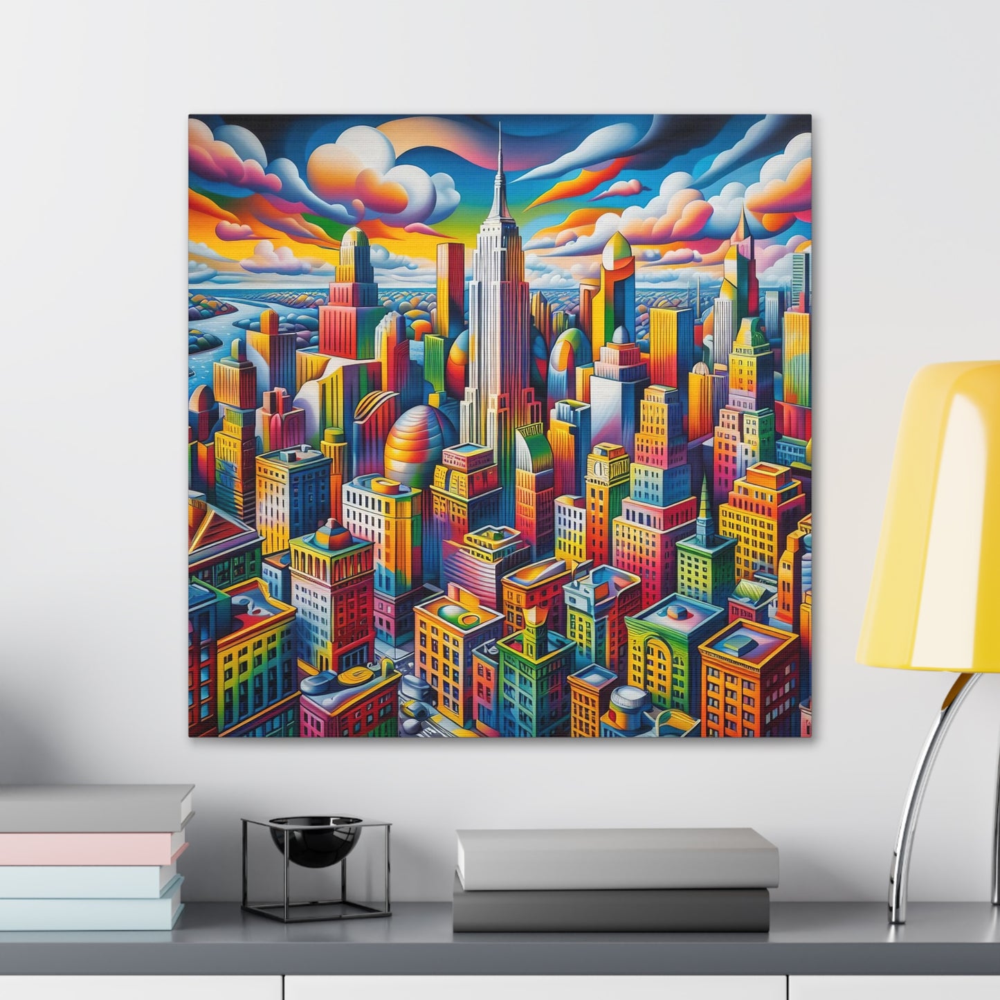 Canvas Gallery Wrap - City 14