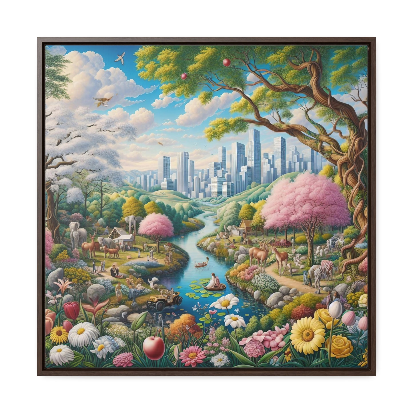 Framed Gallery Canvas Wrap - Spring 27