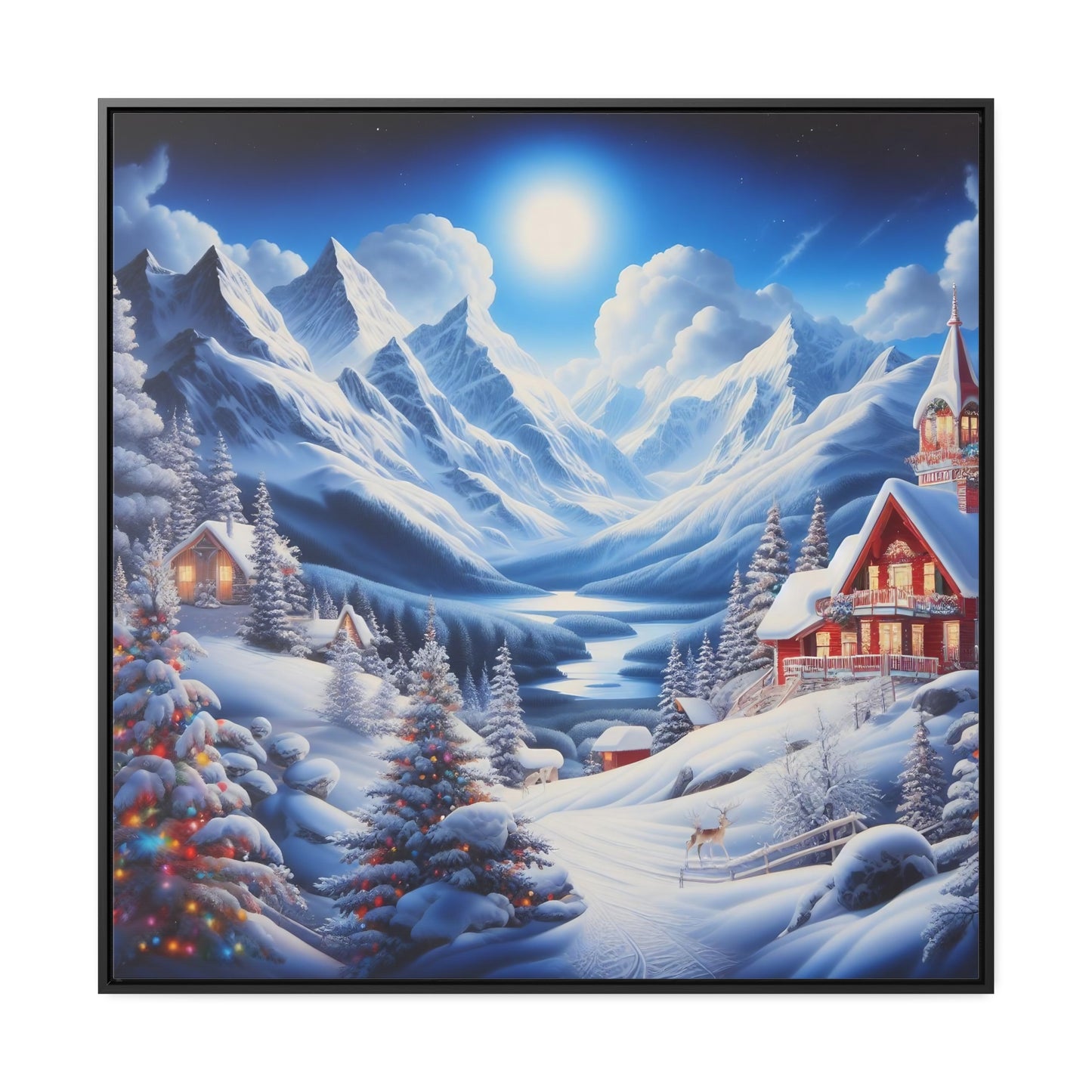 Framed Gallery Canvas Wrap - Winter 106