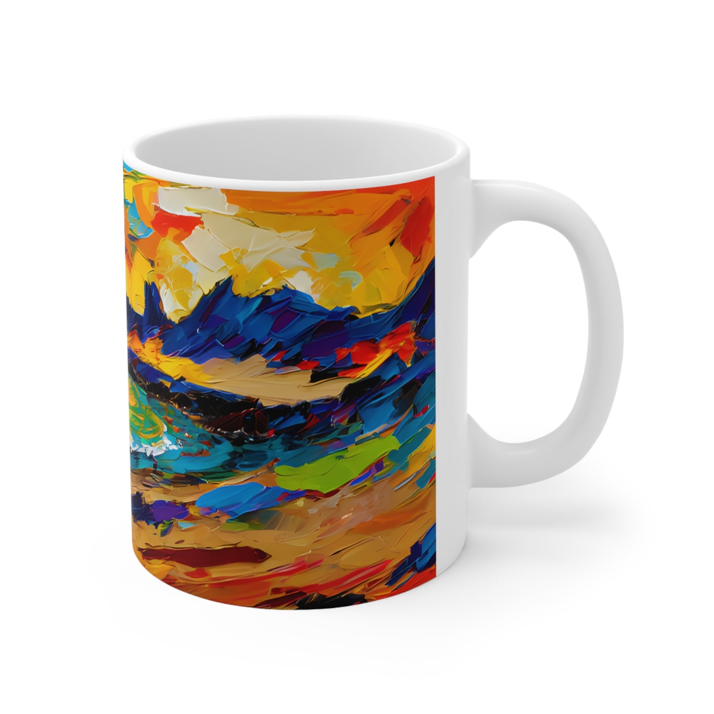 Ceramic Mug 11oz - Beach 14002