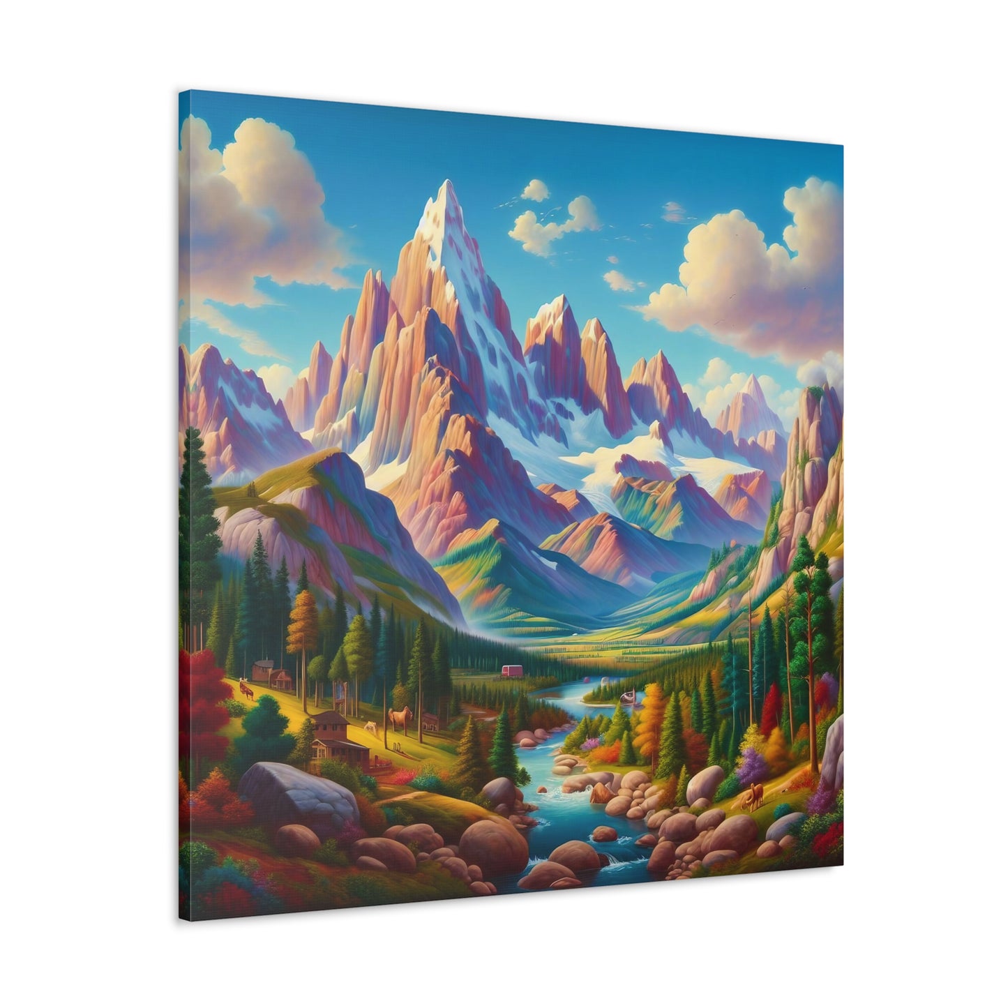 Canvas Gallery Wrap - Mountains 4