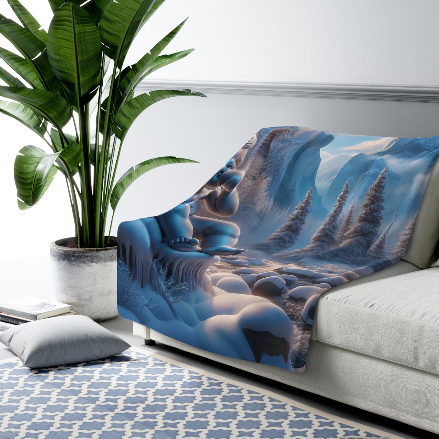 Sherpa Fleece Blanket - Winter 119