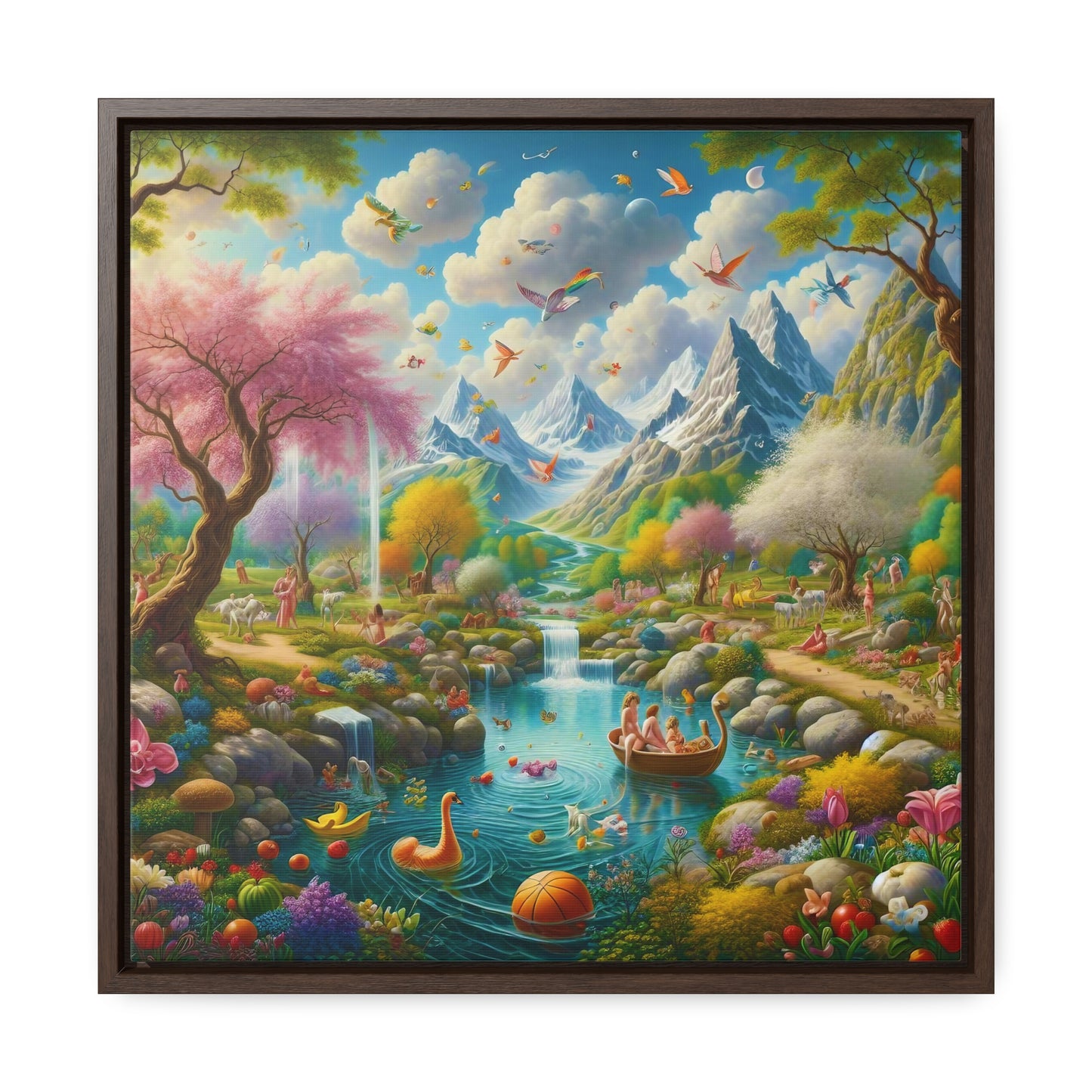 Framed Gallery Canvas Wrap - Spring 30