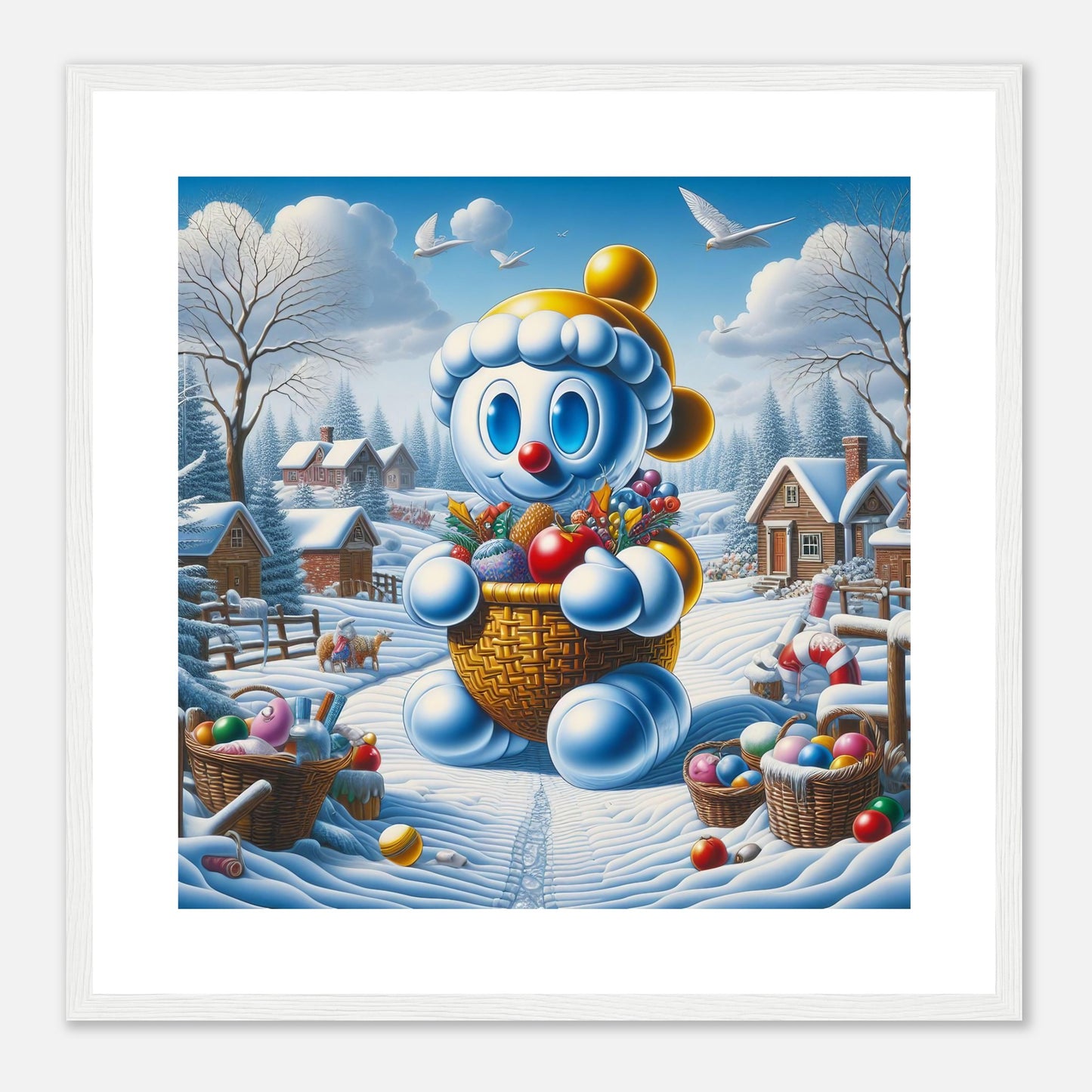 Wall Art - Winter 52 - Baby snowman