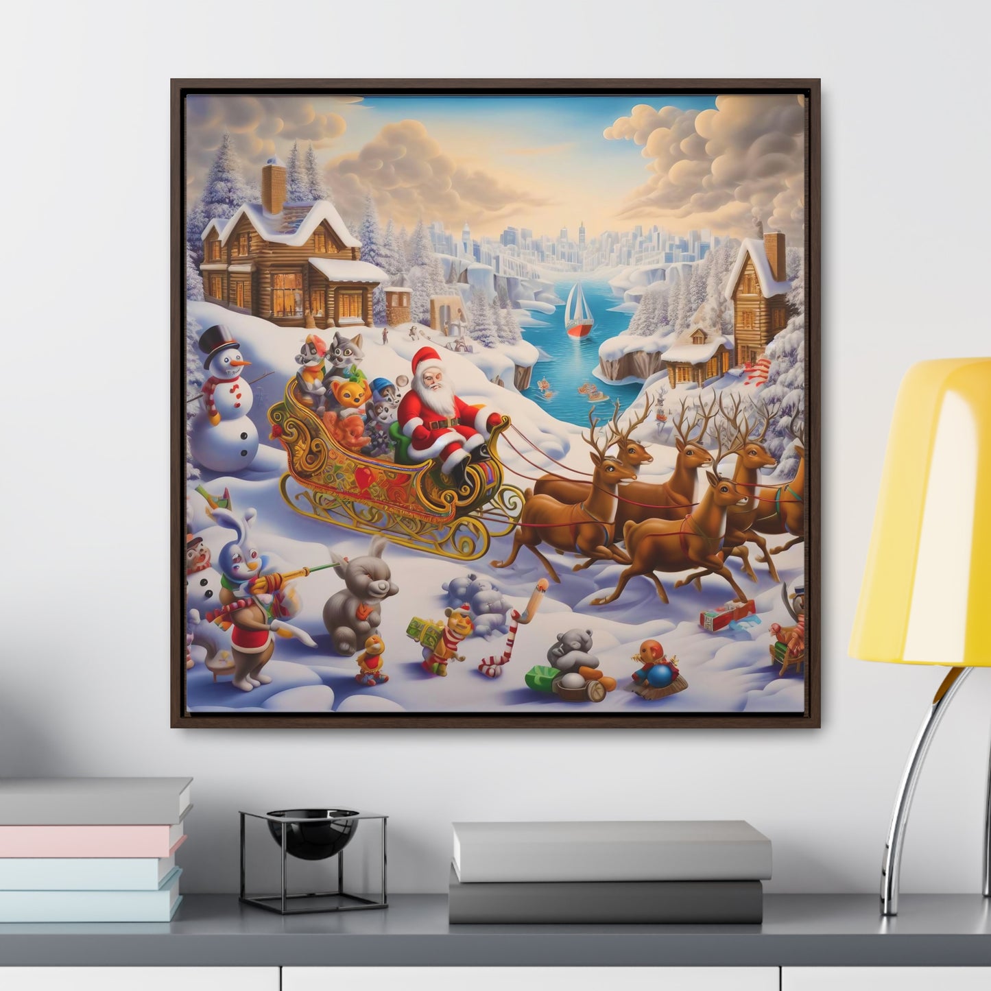 Framed Gallery Canvas Wrap - Winter 112