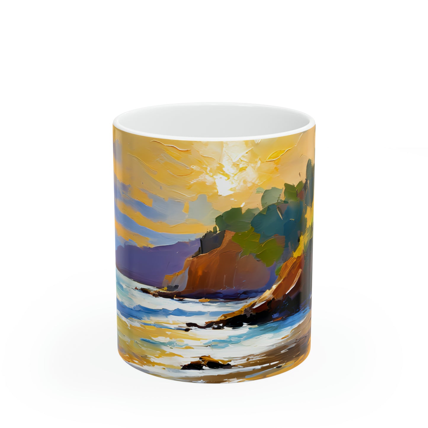 Ceramic Mug 11oz - Beach 6003