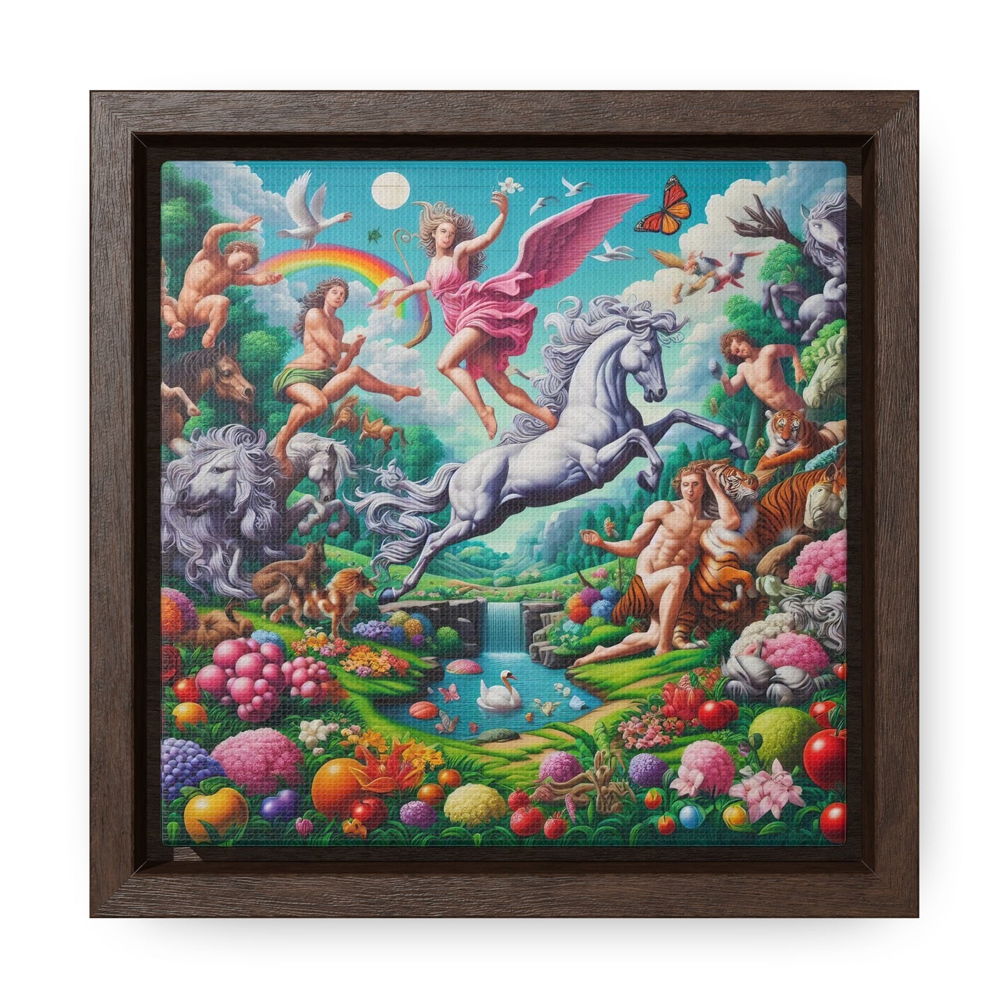 Framed Gallery Canvas Wrap - Spring 113