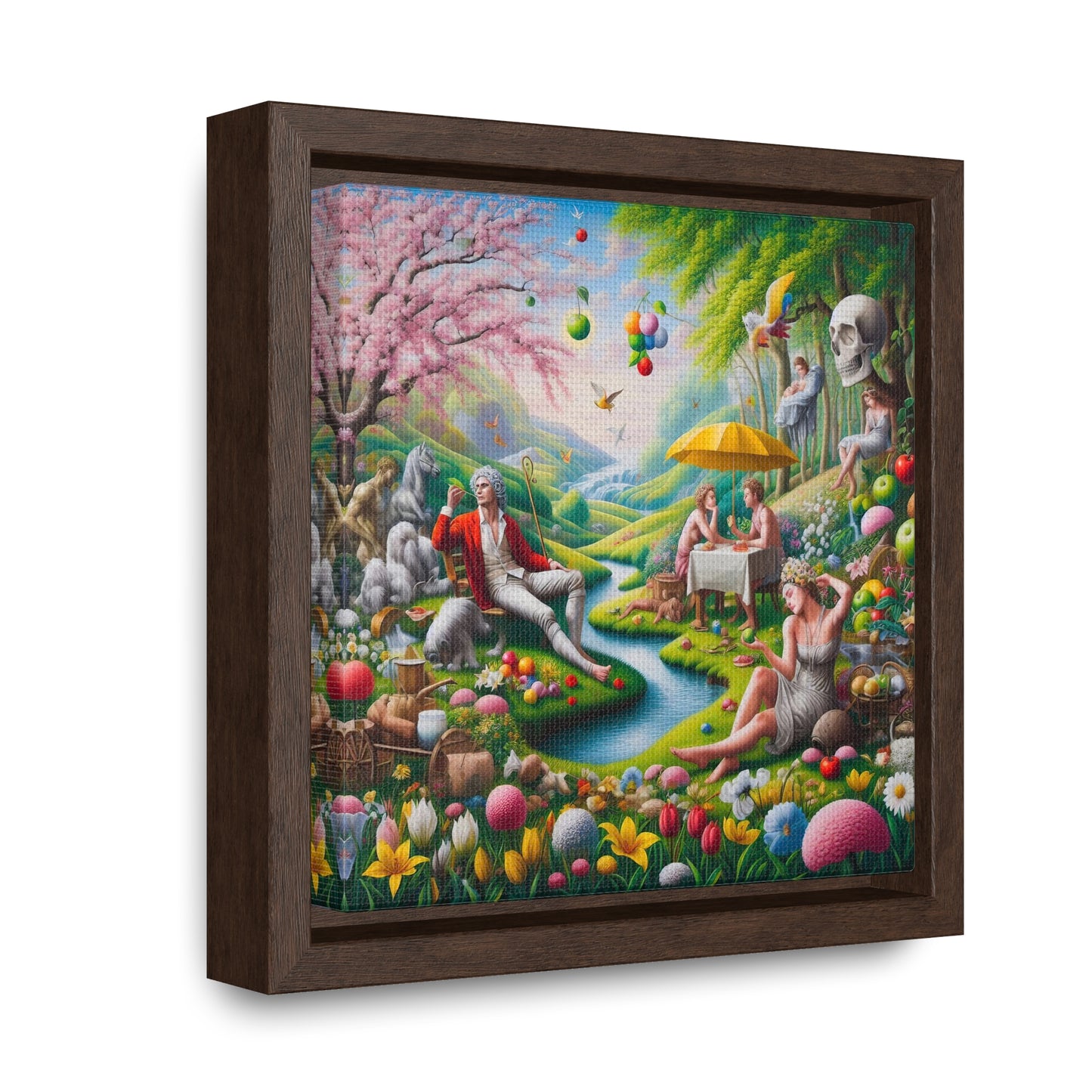 Framed Gallery Canvas Wrap - Spring 108