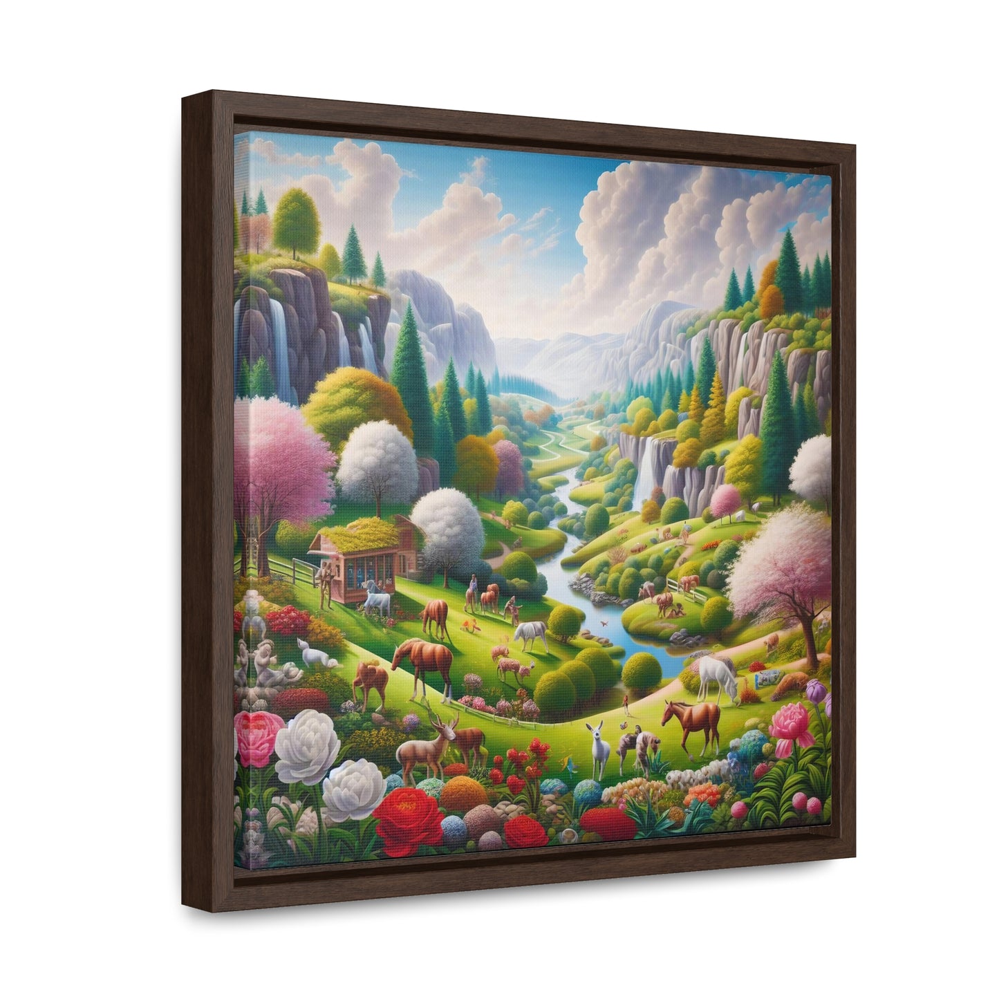 Framed Gallery Canvas Wrap - Spring 48