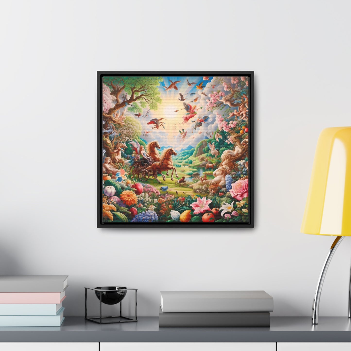 Framed Gallery Canvas Wrap - Spring 131