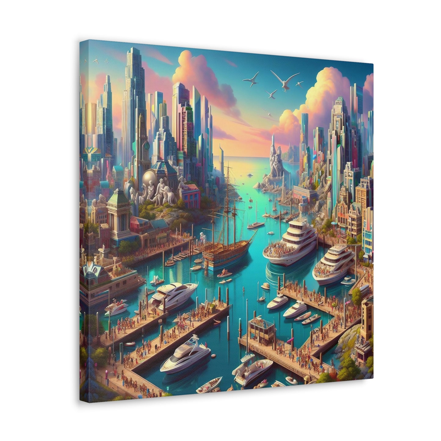 Canvas Gallery Wrap - Harbor 11