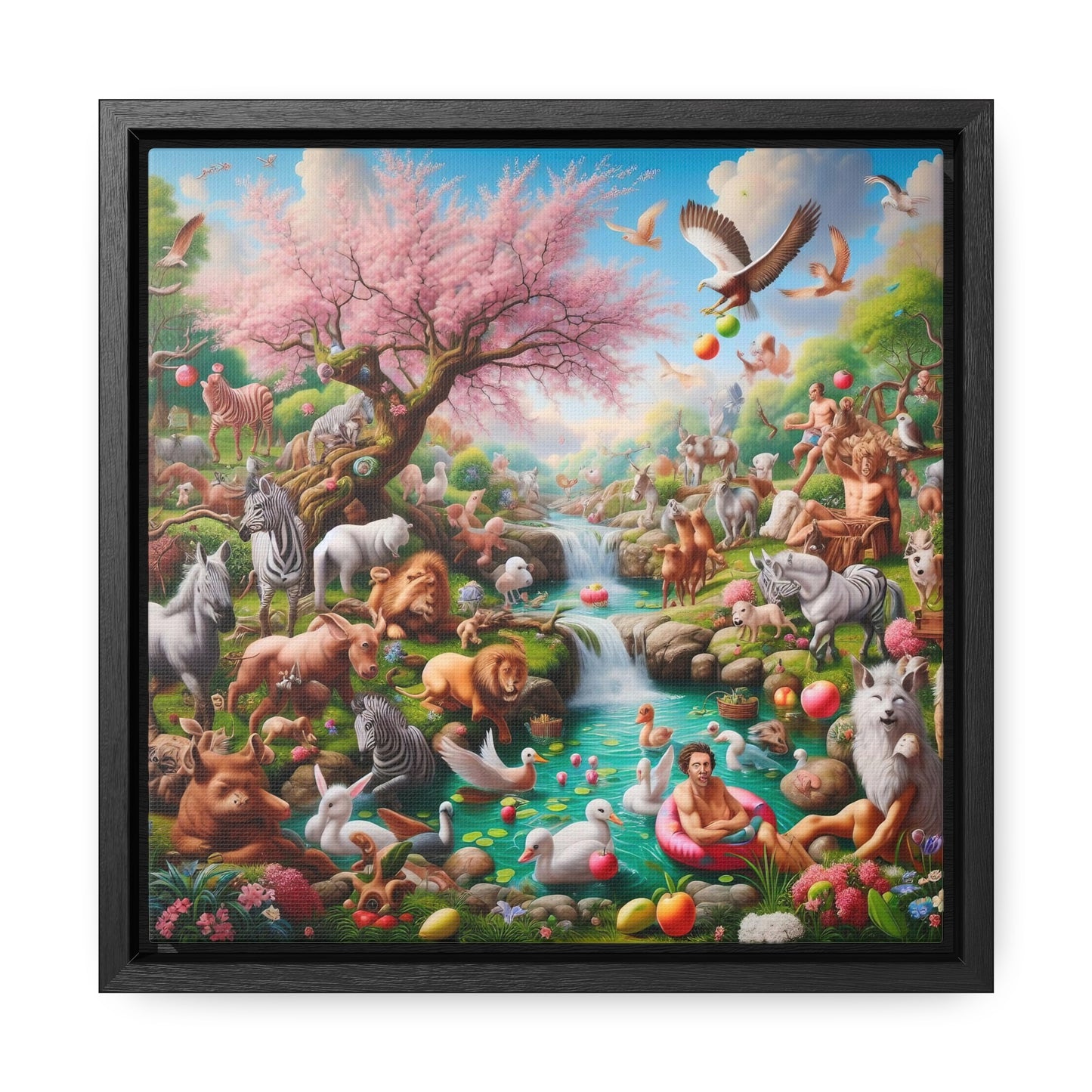 Framed Gallery Canvas Wrap - Spring 2