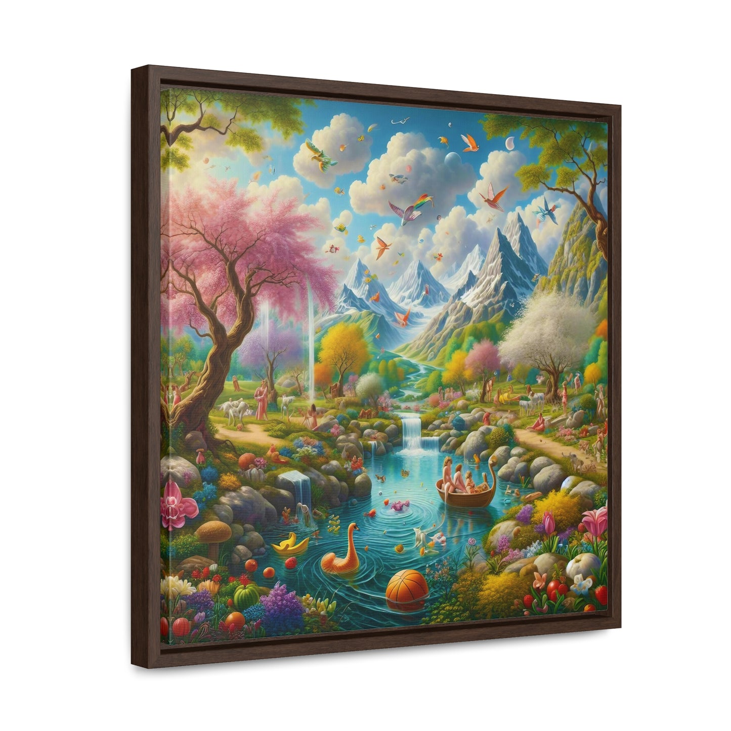 Framed Gallery Canvas Wrap - Spring 30