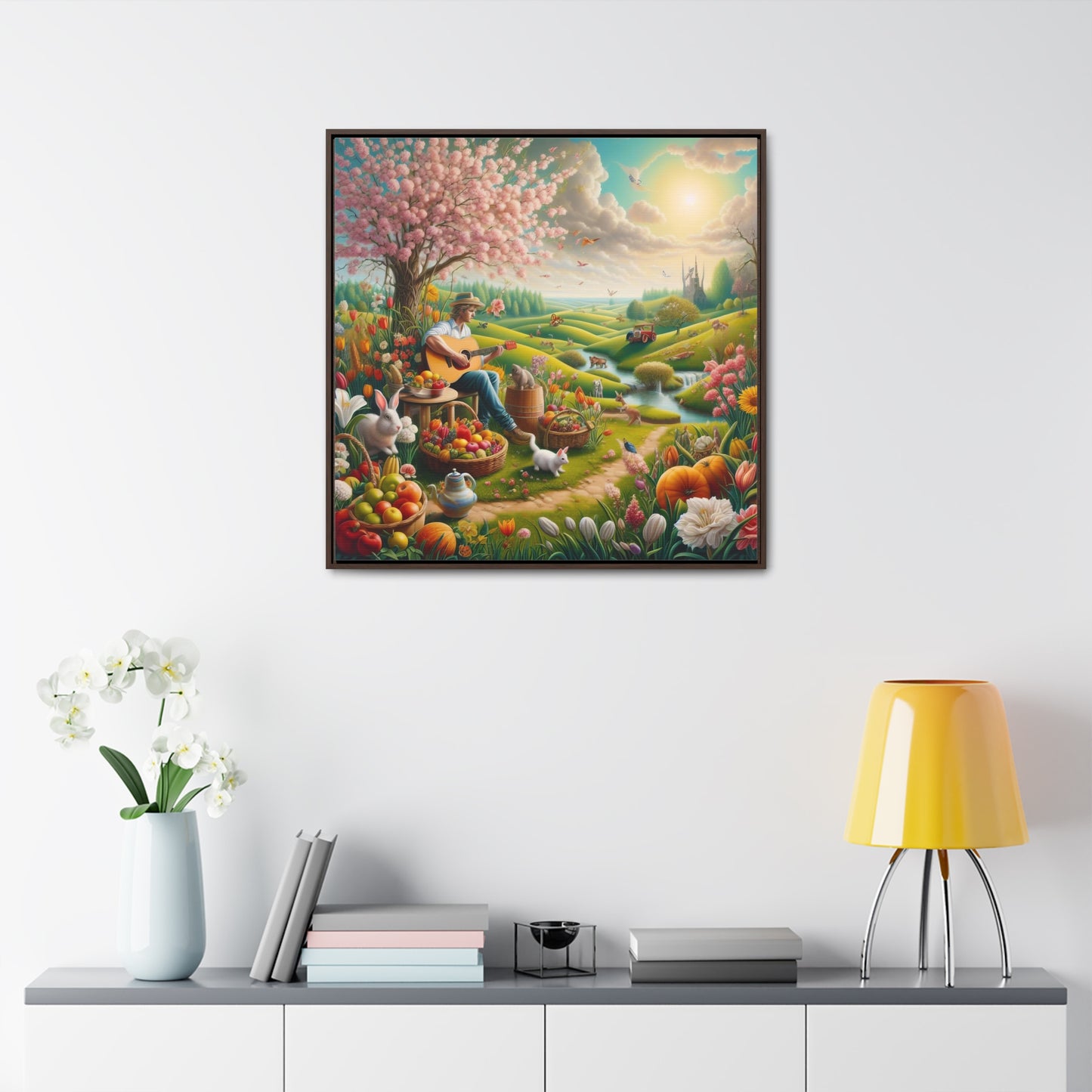 Framed Gallery Canvas Wrap - Spring 49